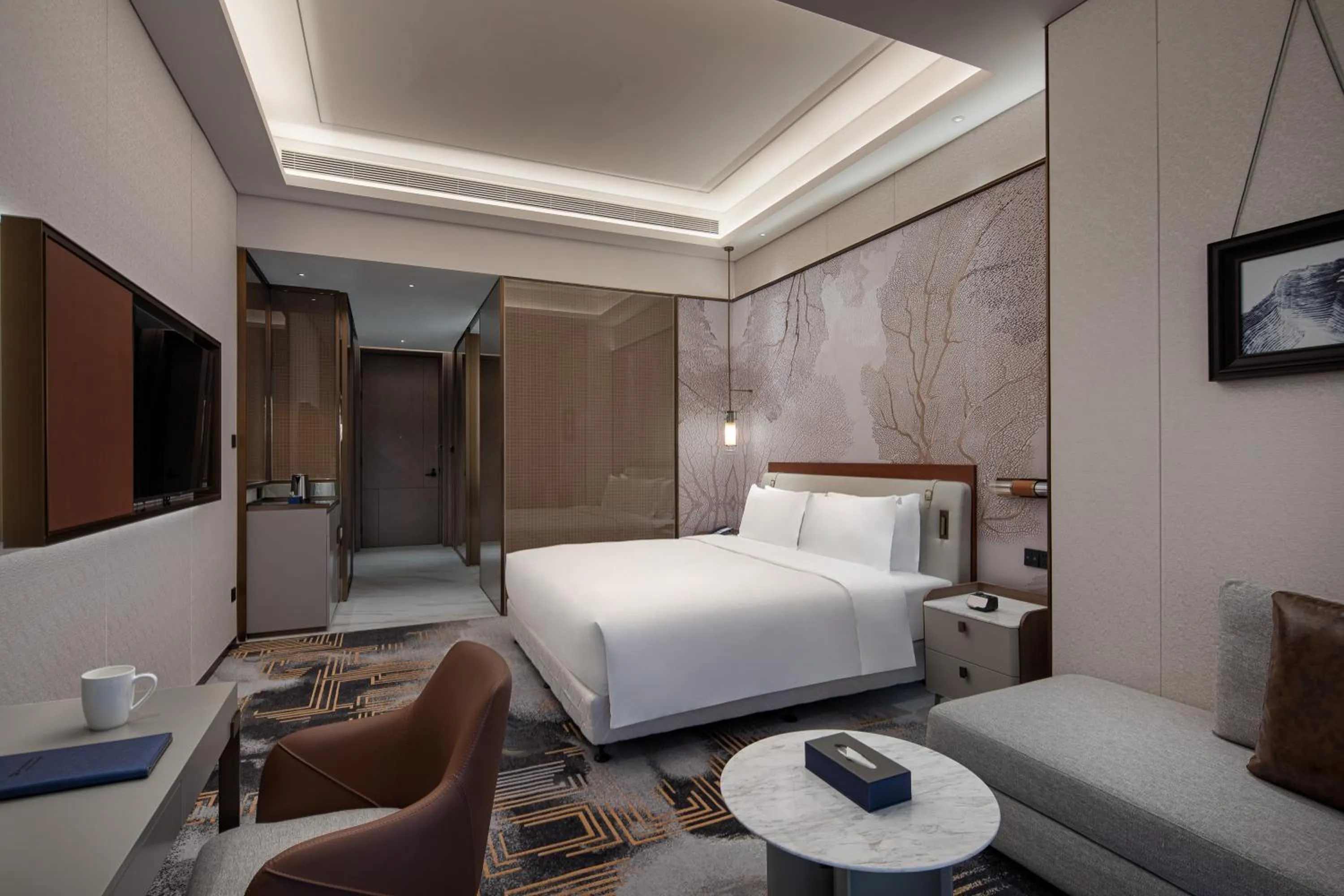 Deluxe King Room in Wyndham Shanxi Xiaohe Xincheng