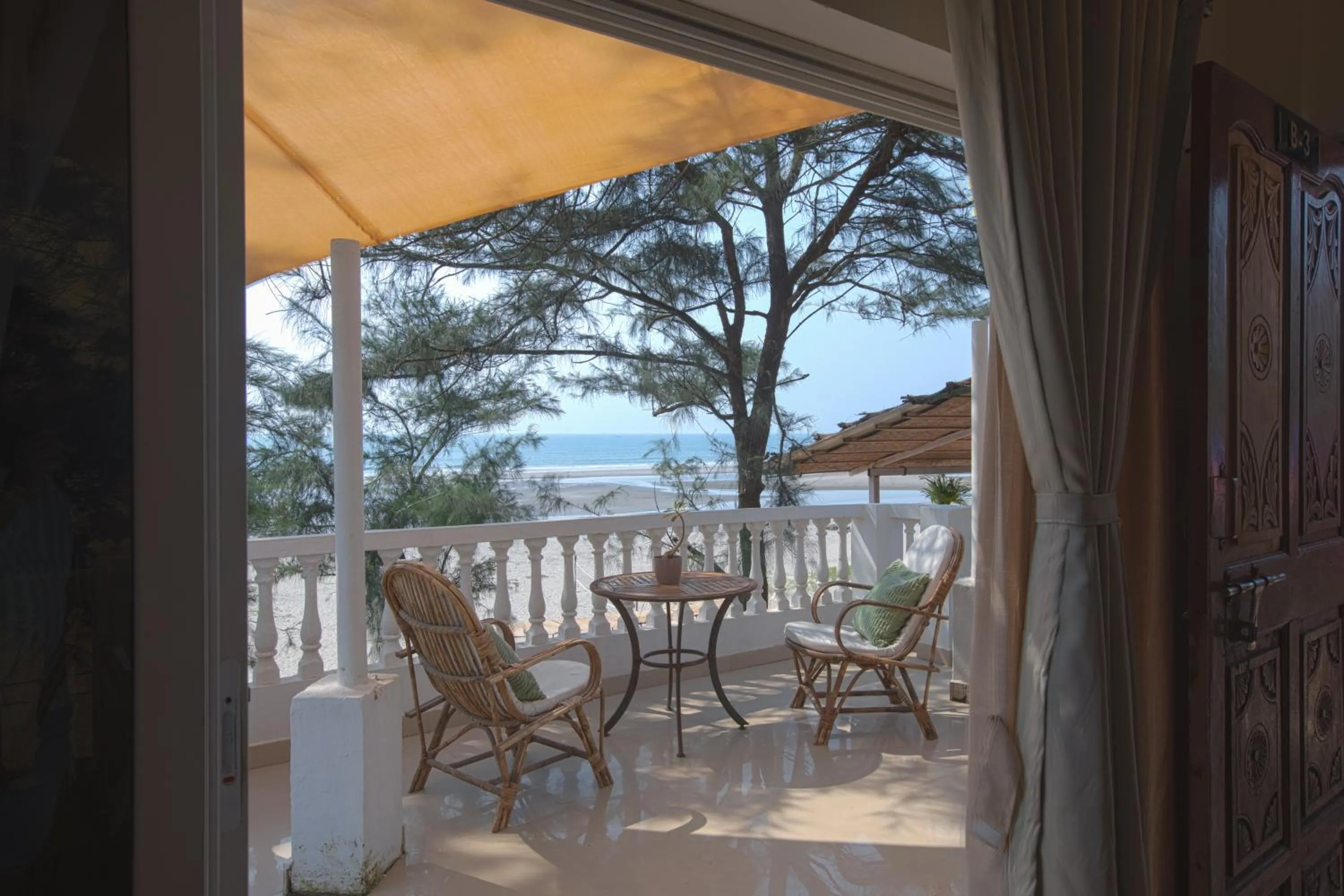 Executive Sea View Room in Woodpegger By The Beach, Mandrem