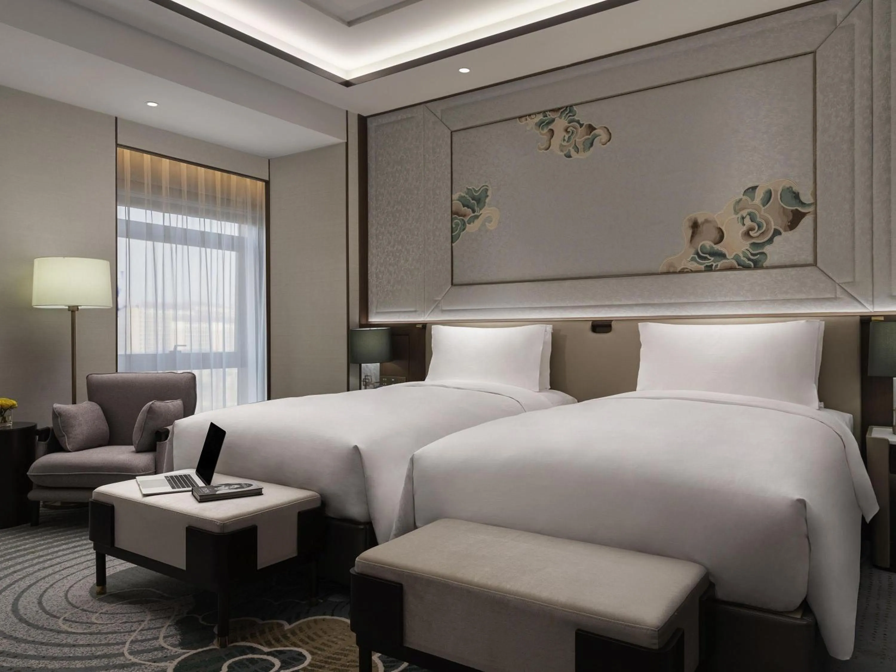 Luxury Twin Room with Club Millésime Access in Sofitel Xiong An