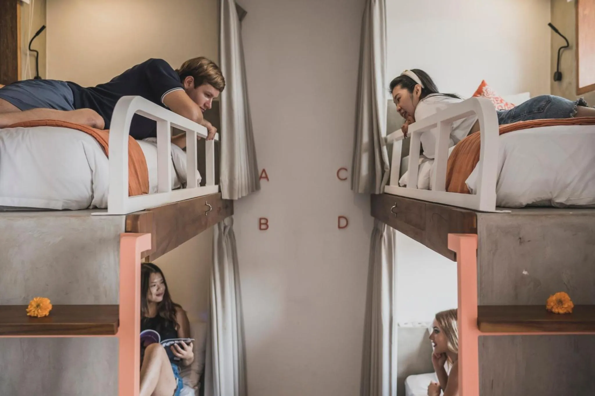 Bed in 4-Bed Mixed Dormitory Room in Roomates Hostel Canggu by Ini Vie Hospitality