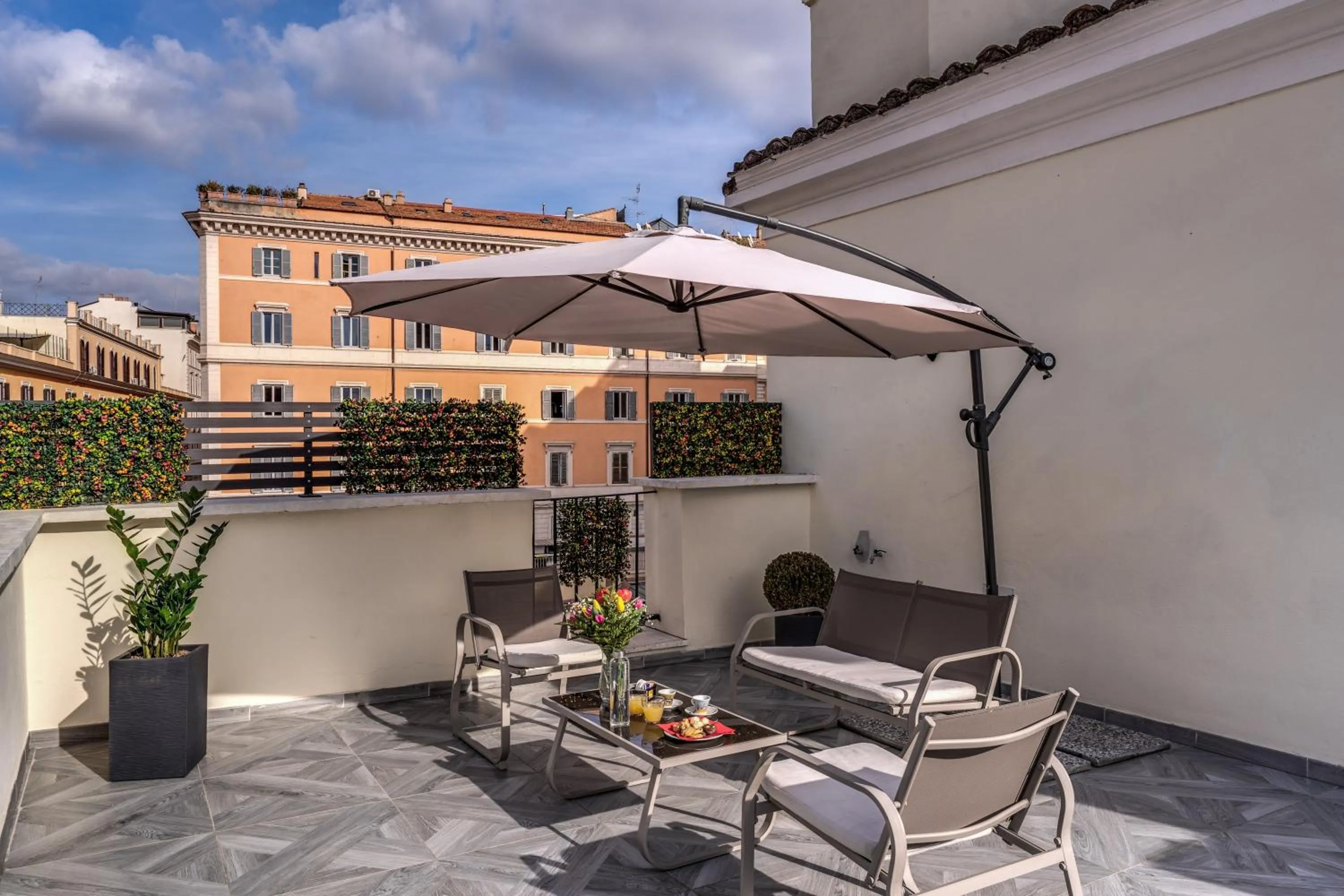 Double or Twin Room with Terrace in CC Palace Hotel