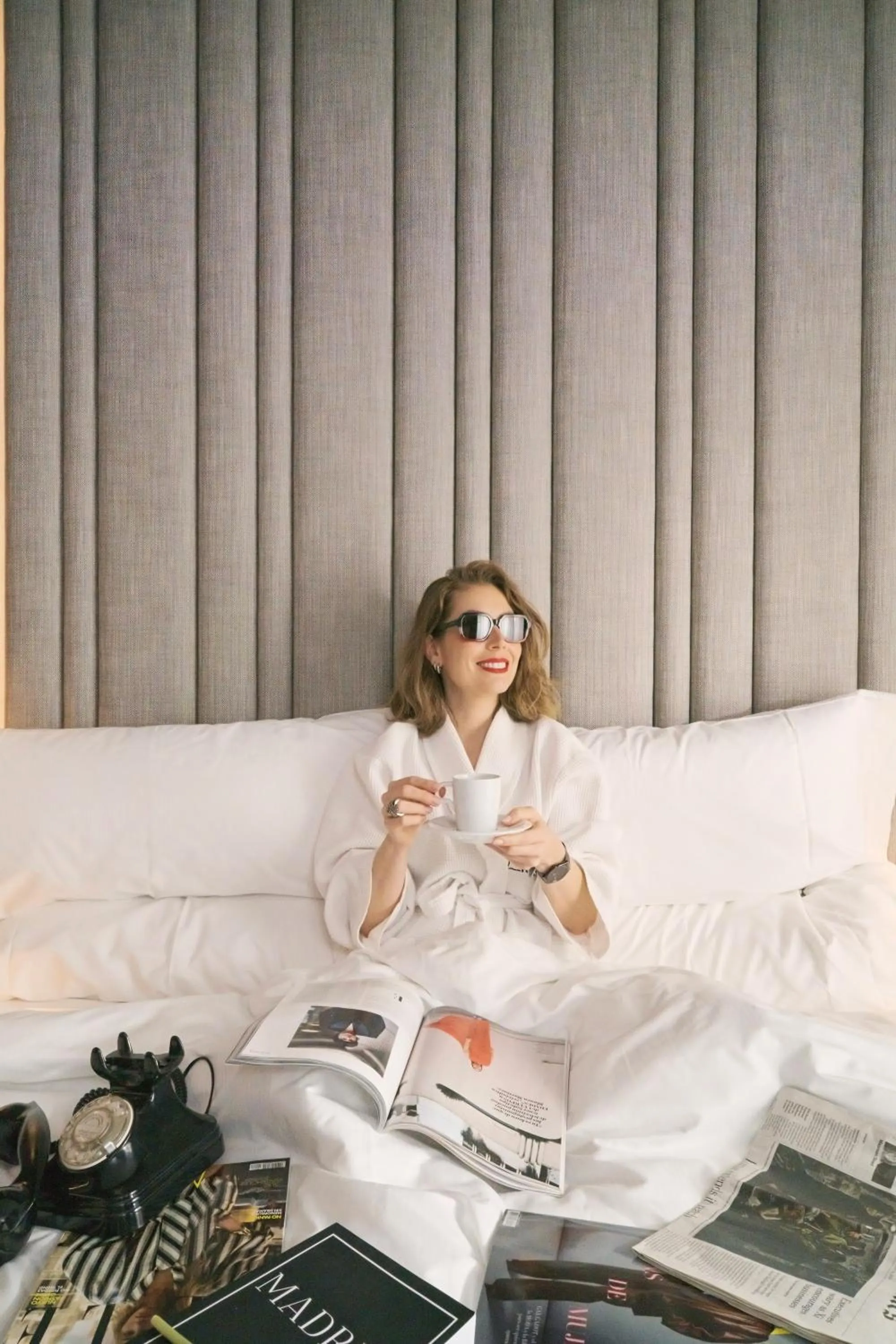 Interior Single Room in Hotel Regina