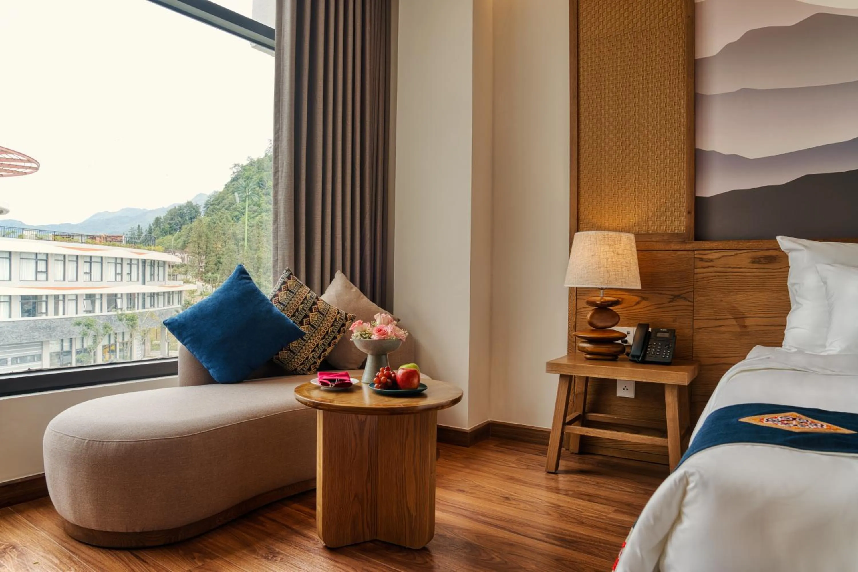 Superior King Room with Garden View in Lady Hill Sapa Resort