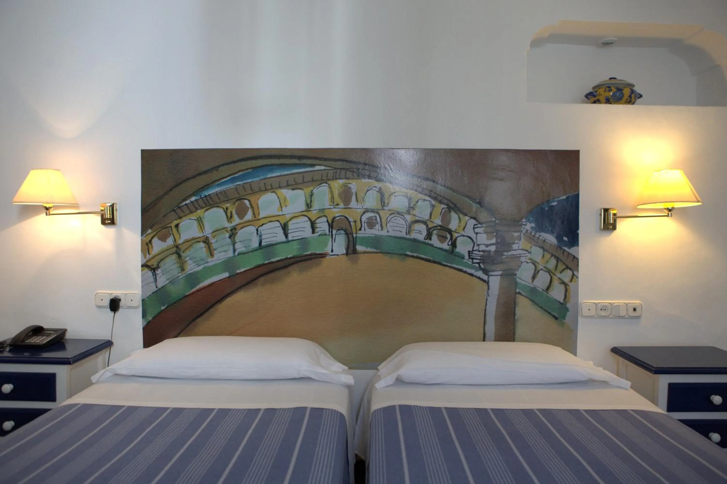Interior Double or Twin Room in Ronda Hotel Polo