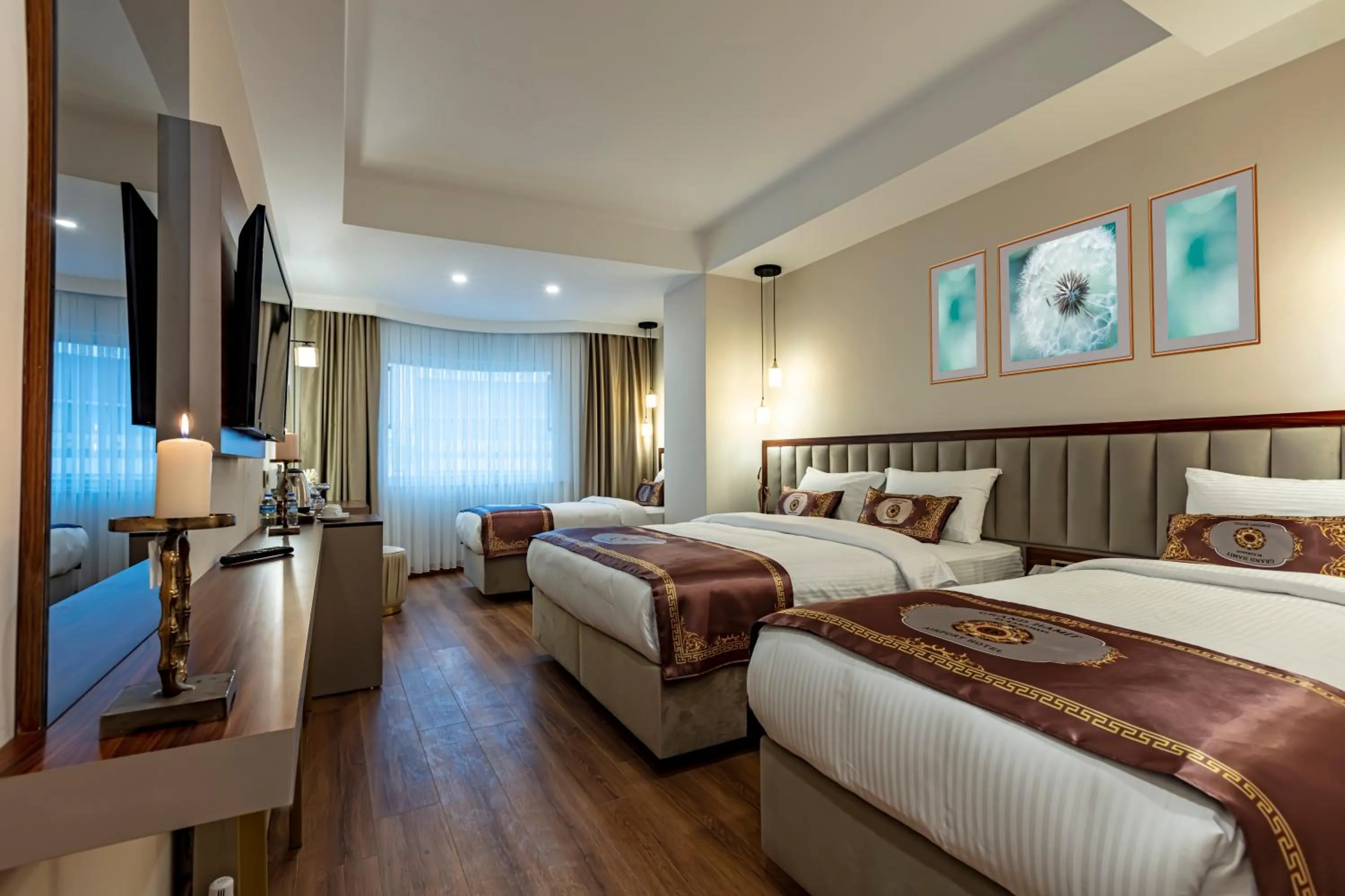 Family Room in GRAND HAMİT By Karadayı Airport Hotel
