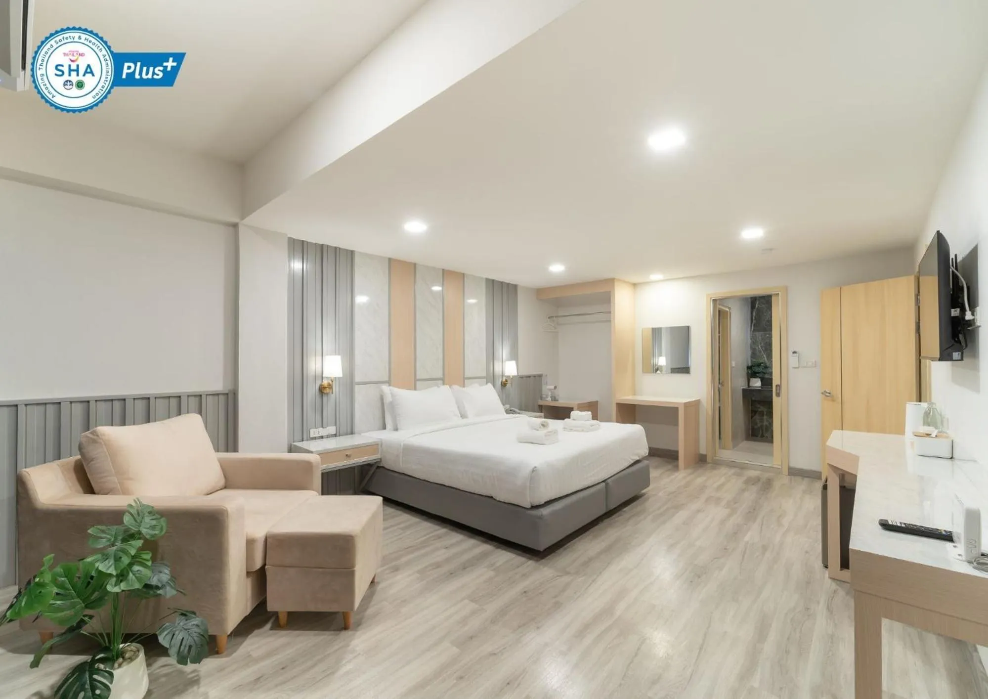 Two-Bedroom Suite in The Space Hotel Lampang