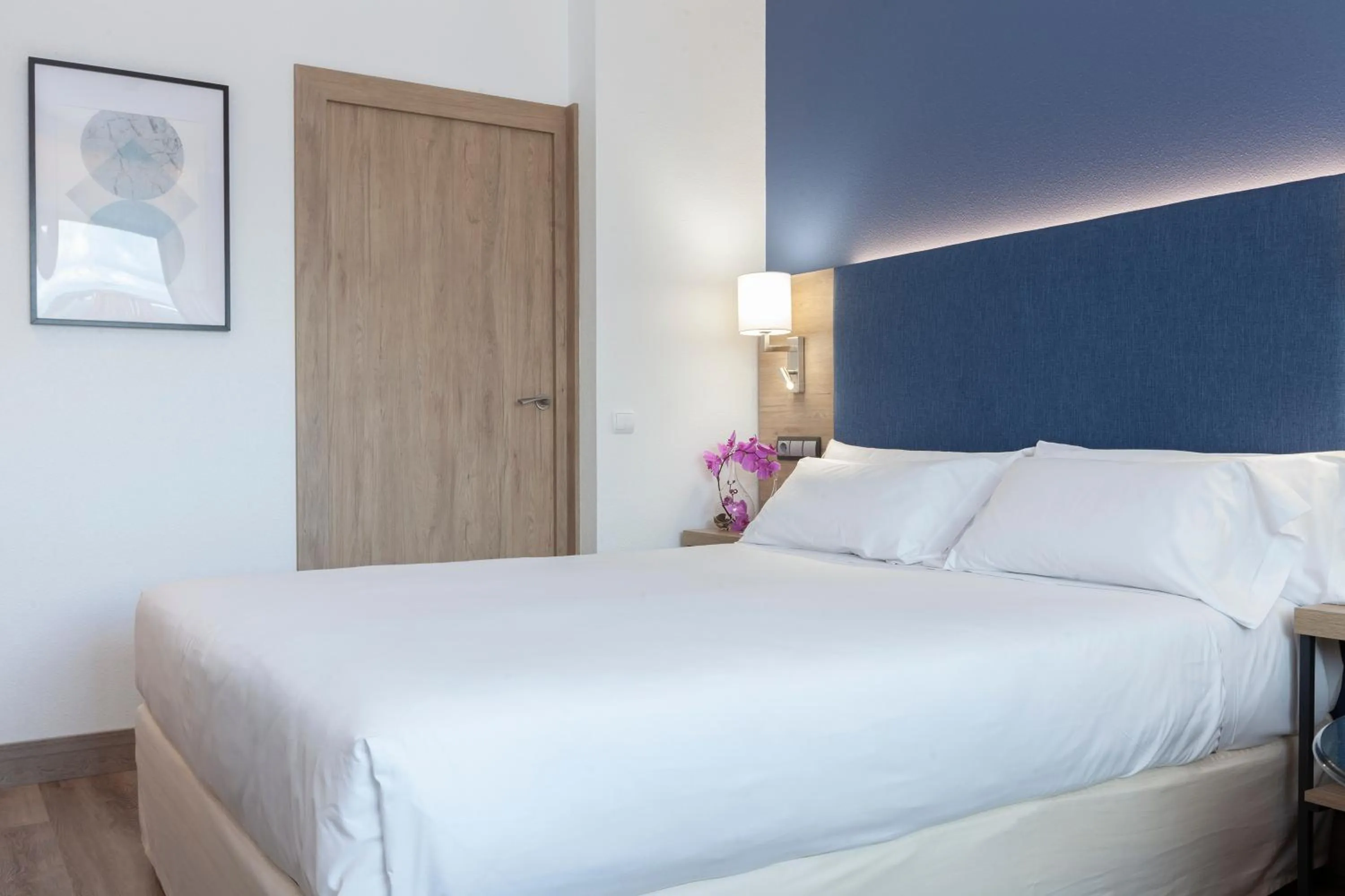 Deluxe Twin Room with Parking in Hotel Puerta de Bilbao