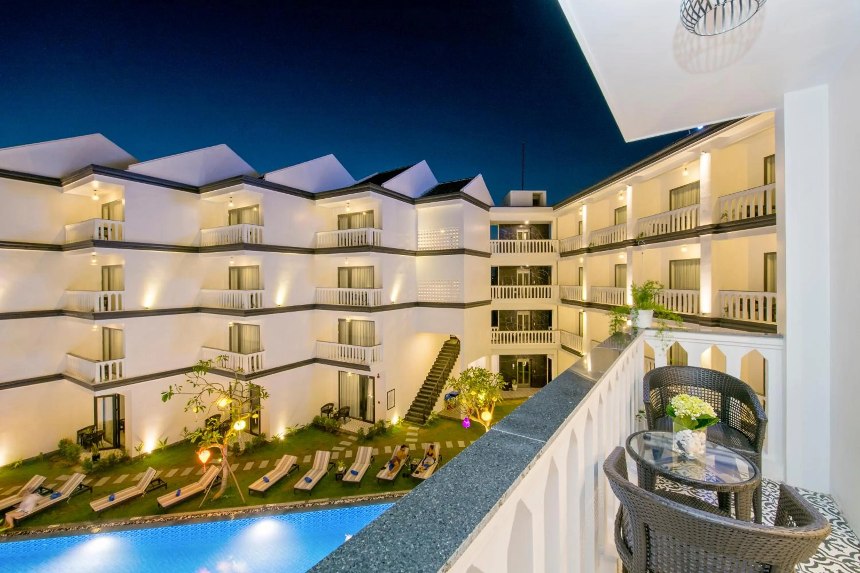 Triple Room with Pool View in Gem Riverside Hotel Hoi An
