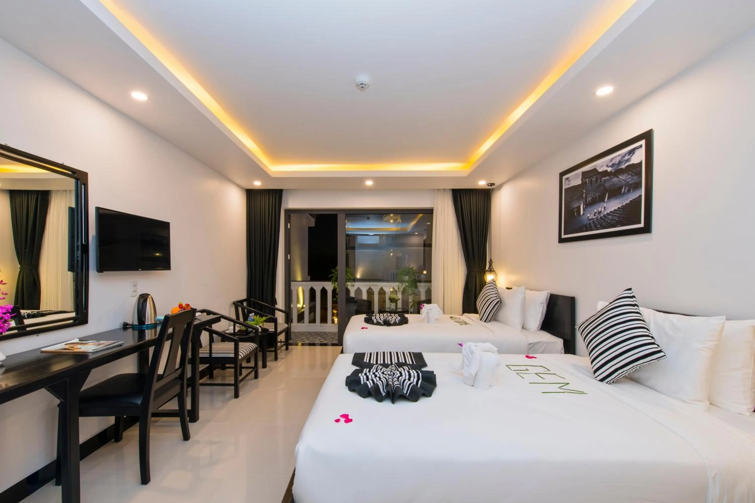Family Room with Private Bathroom in Gem Riverside Hotel Hoi An