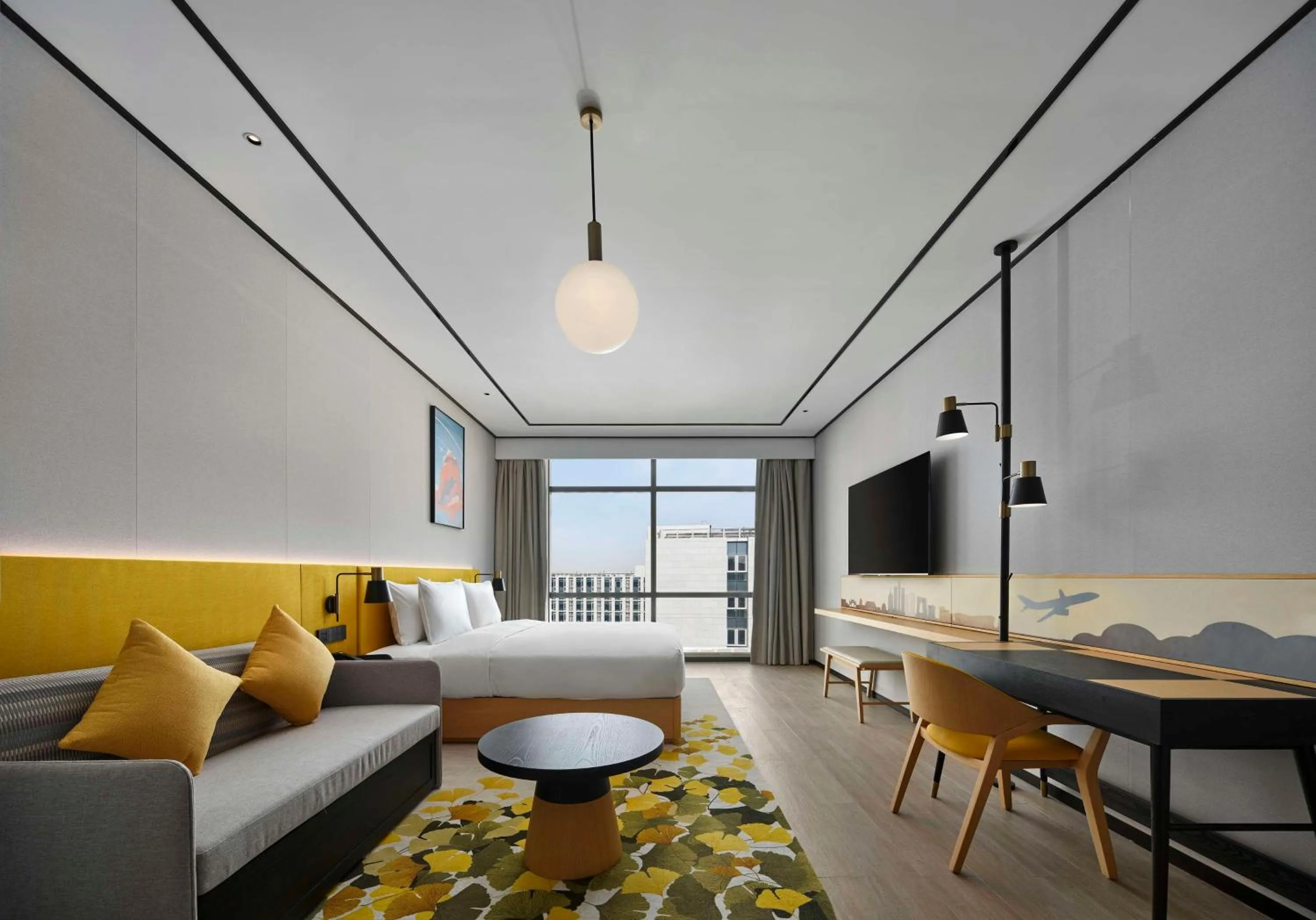 Superior King Room in Hilton Garden Inn Beijing Daxing International Airport