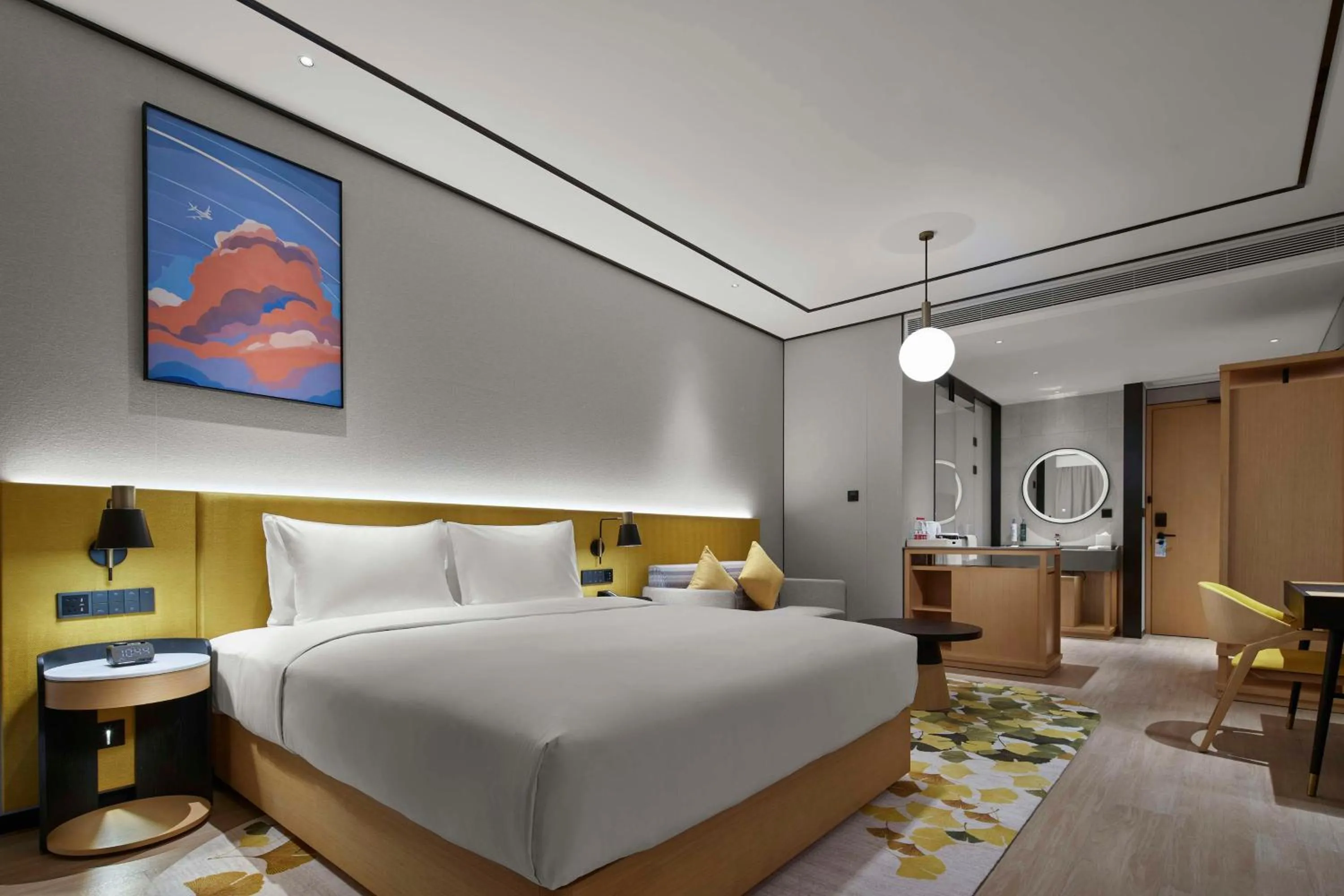 Deluxe King Room in Hilton Garden Inn Beijing Daxing International Airport