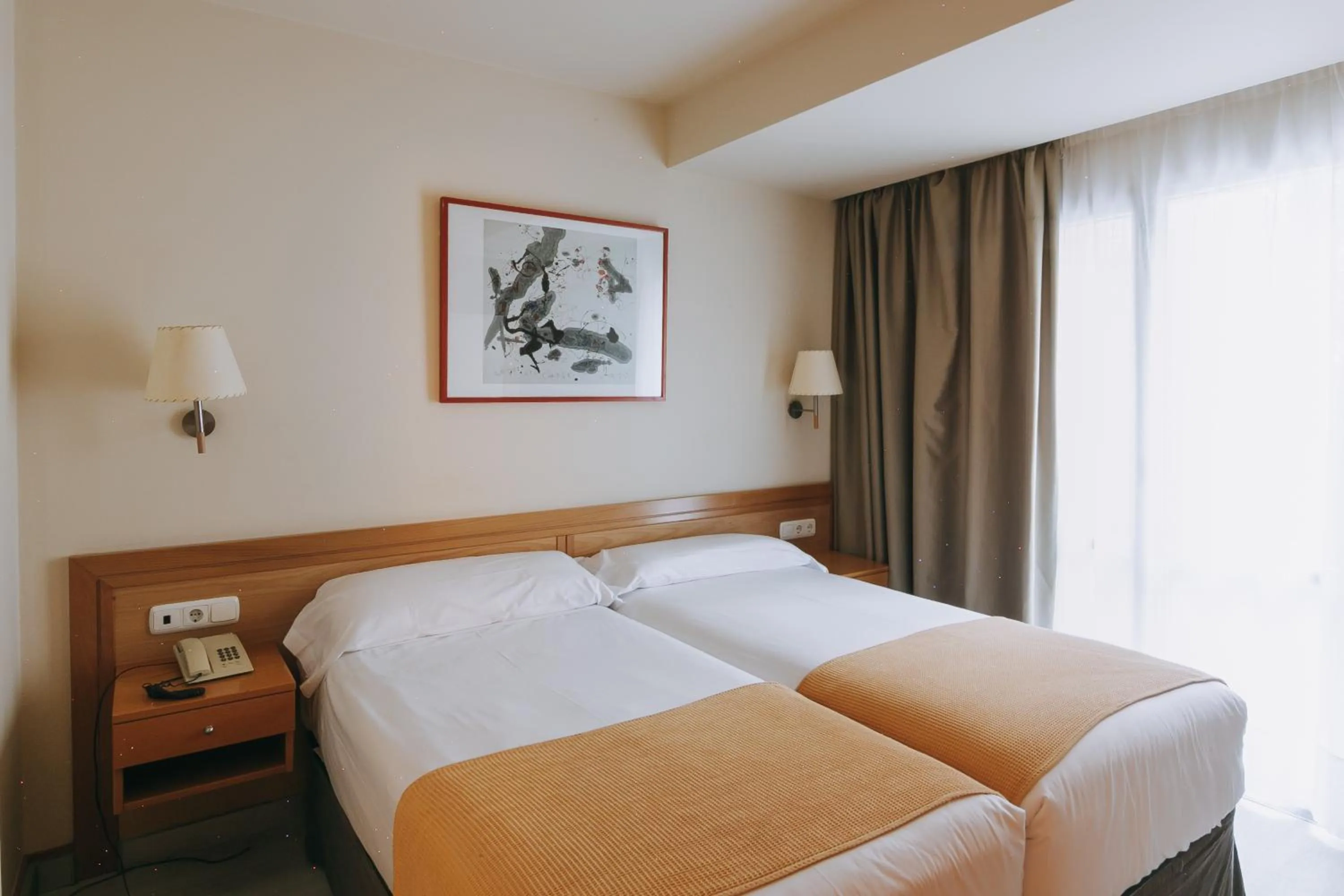Double or Twin Room in Hotel Zaragoza Plaza