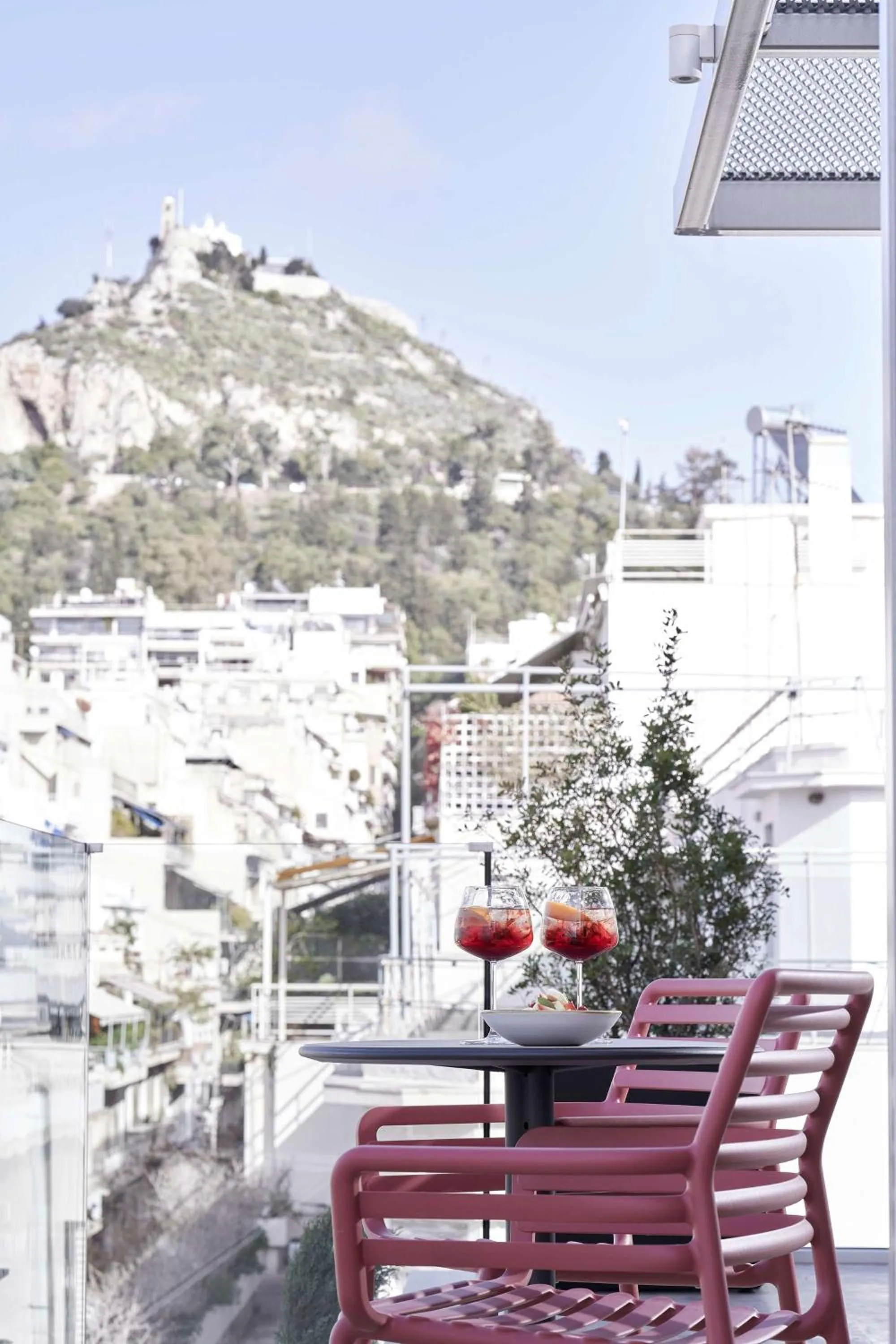 Penthouse Suite with Terrace and Lycabettus View in The Social Athens Hotel, a member of Radisson Individuals