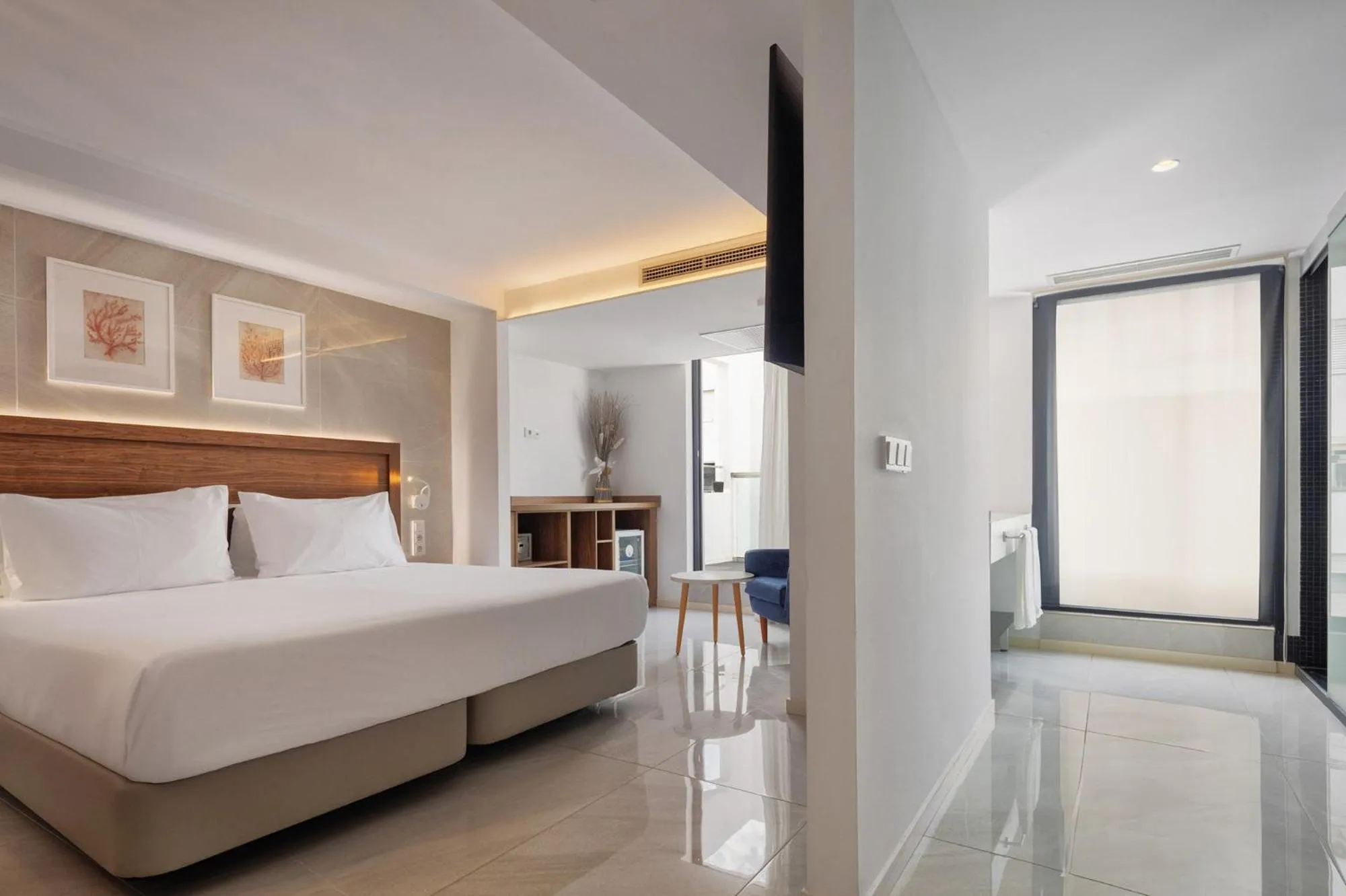 Suite with Terrace in Eurostars Puerto de Ibiza