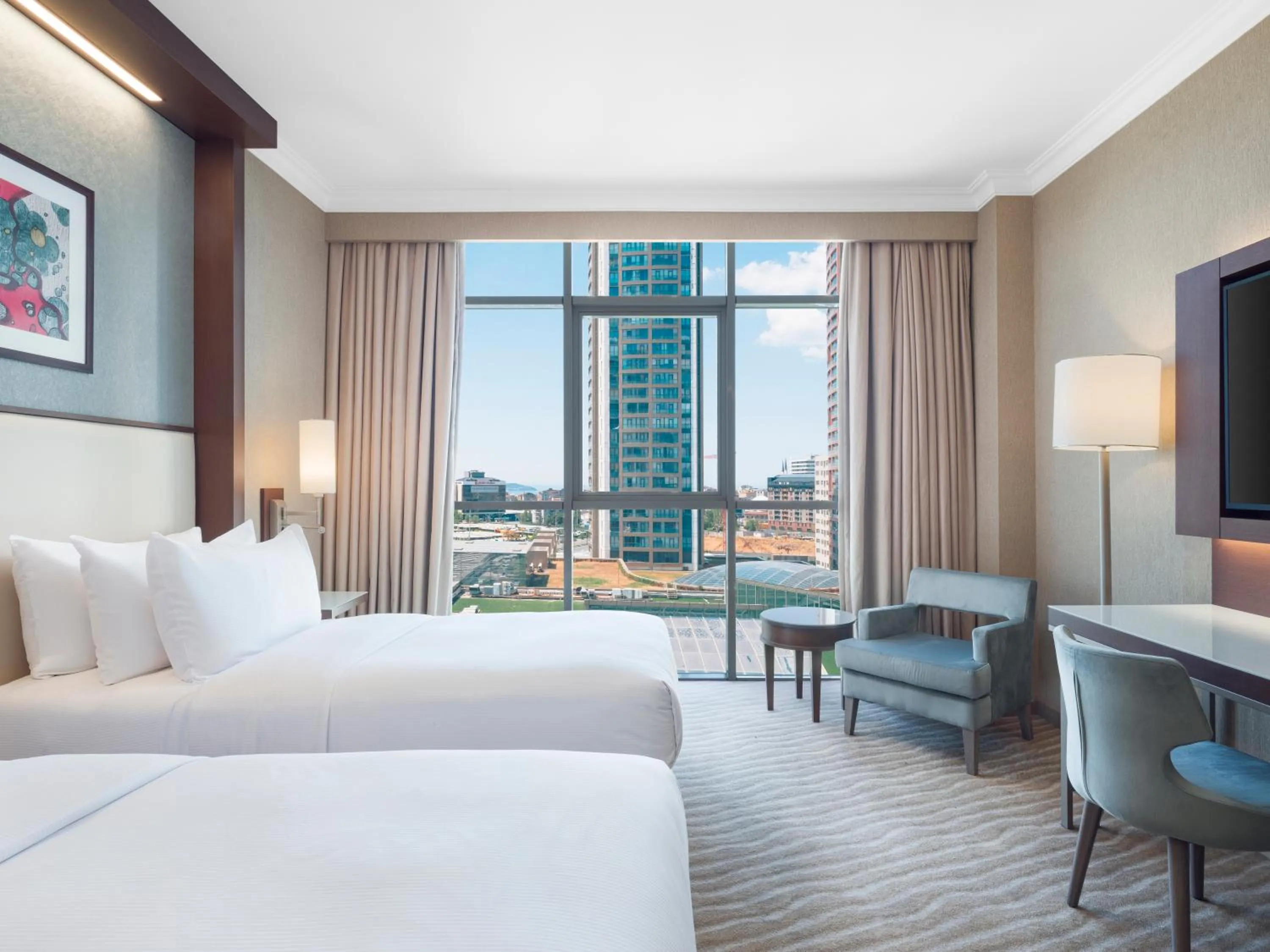 Executive Premium Twin Room Sea View - single occupancy in Selectum City Ataşehir