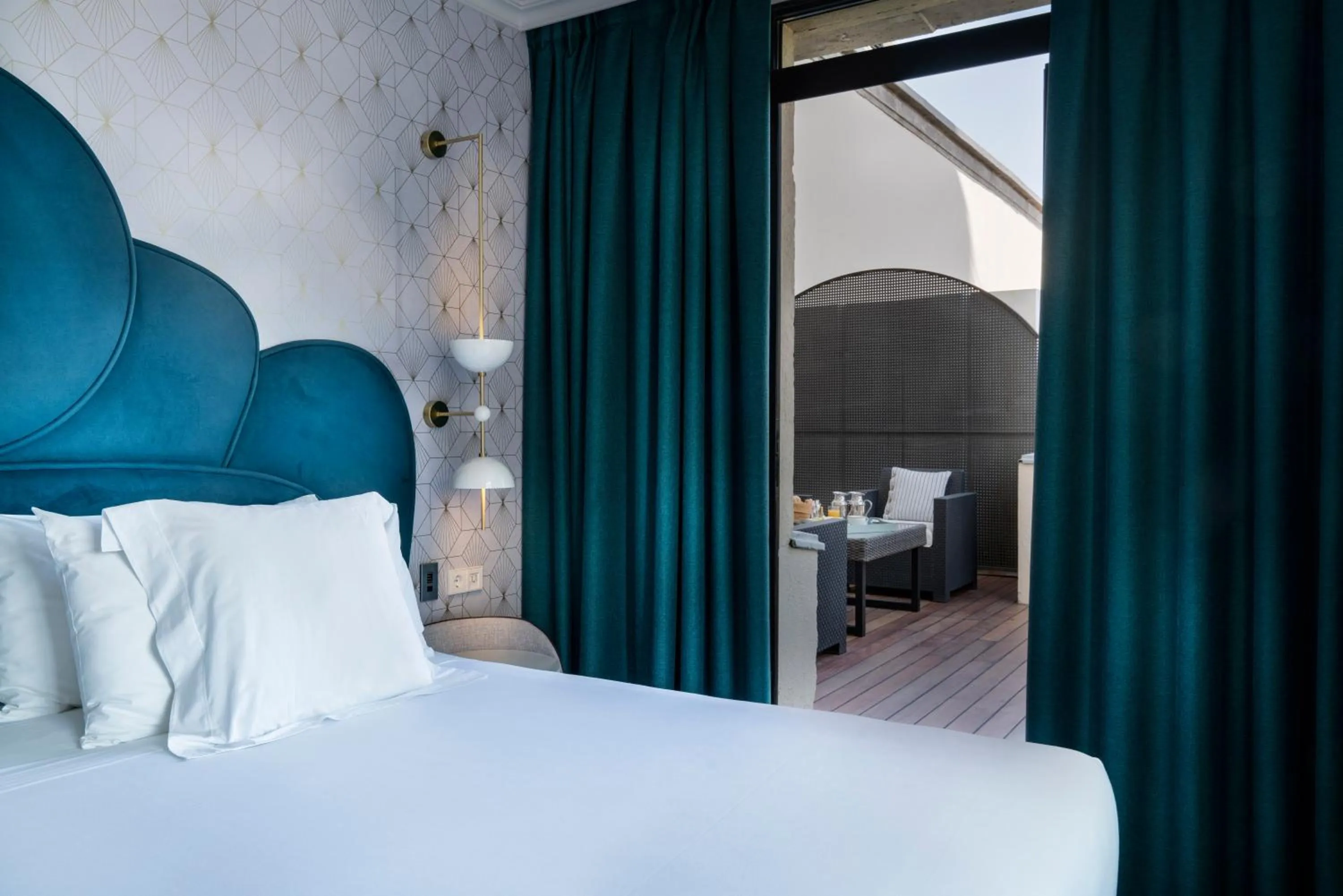 Double Room with Terrace in Vincci Capitol