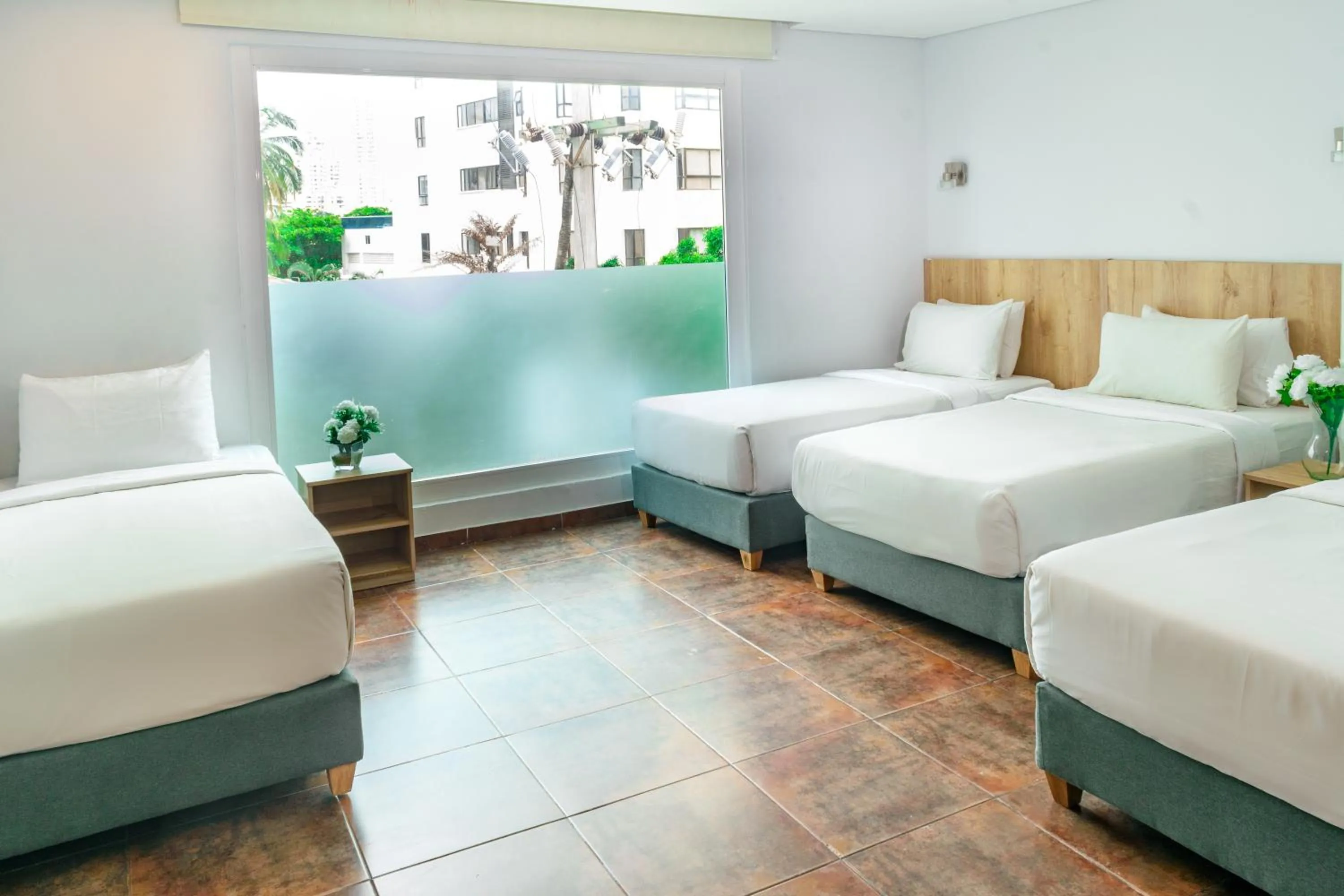 Superior Quadruple Room in Hotel Caribbean Cartagena