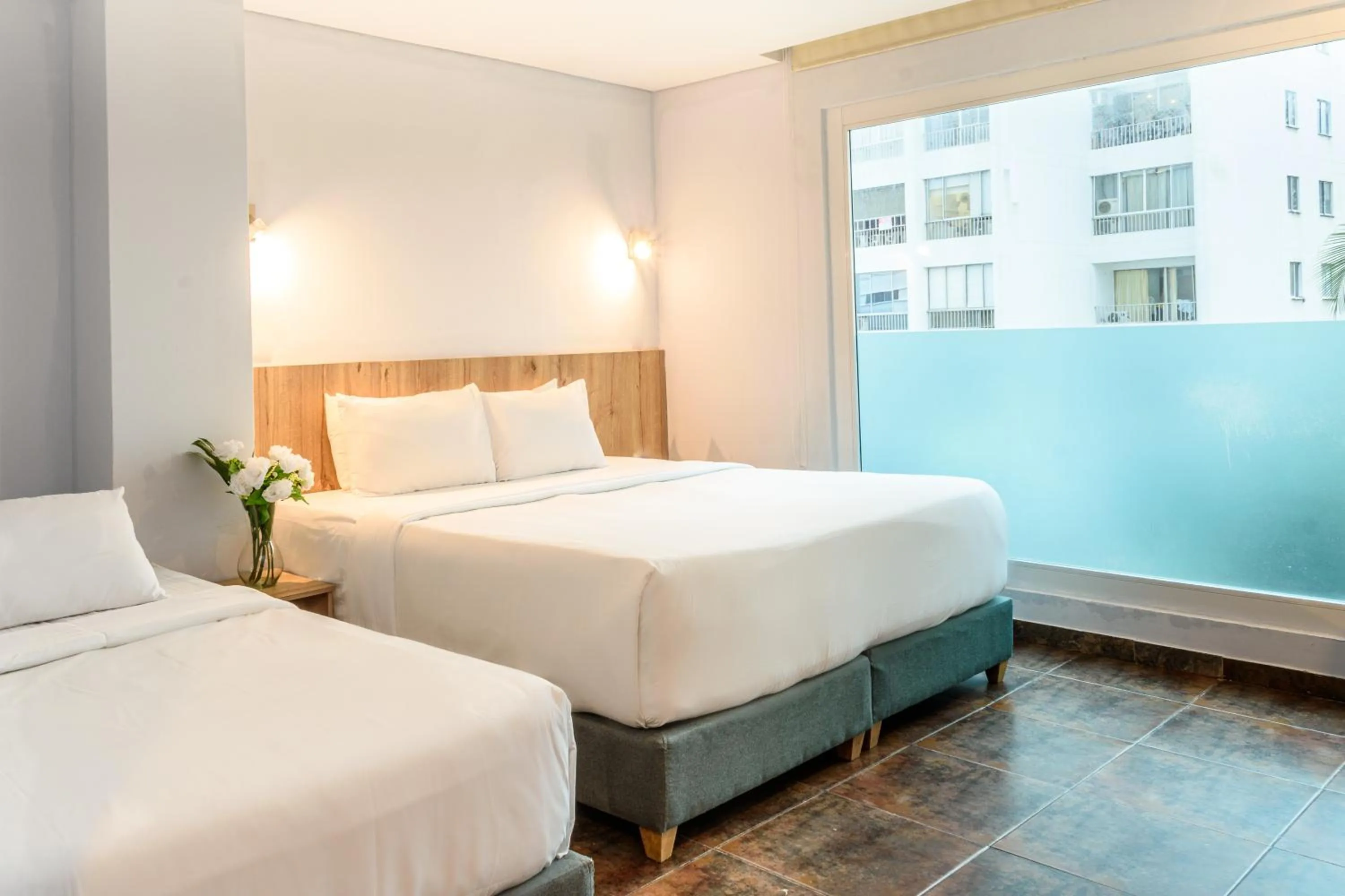 Triple Room with View in Hotel Caribbean Cartagena