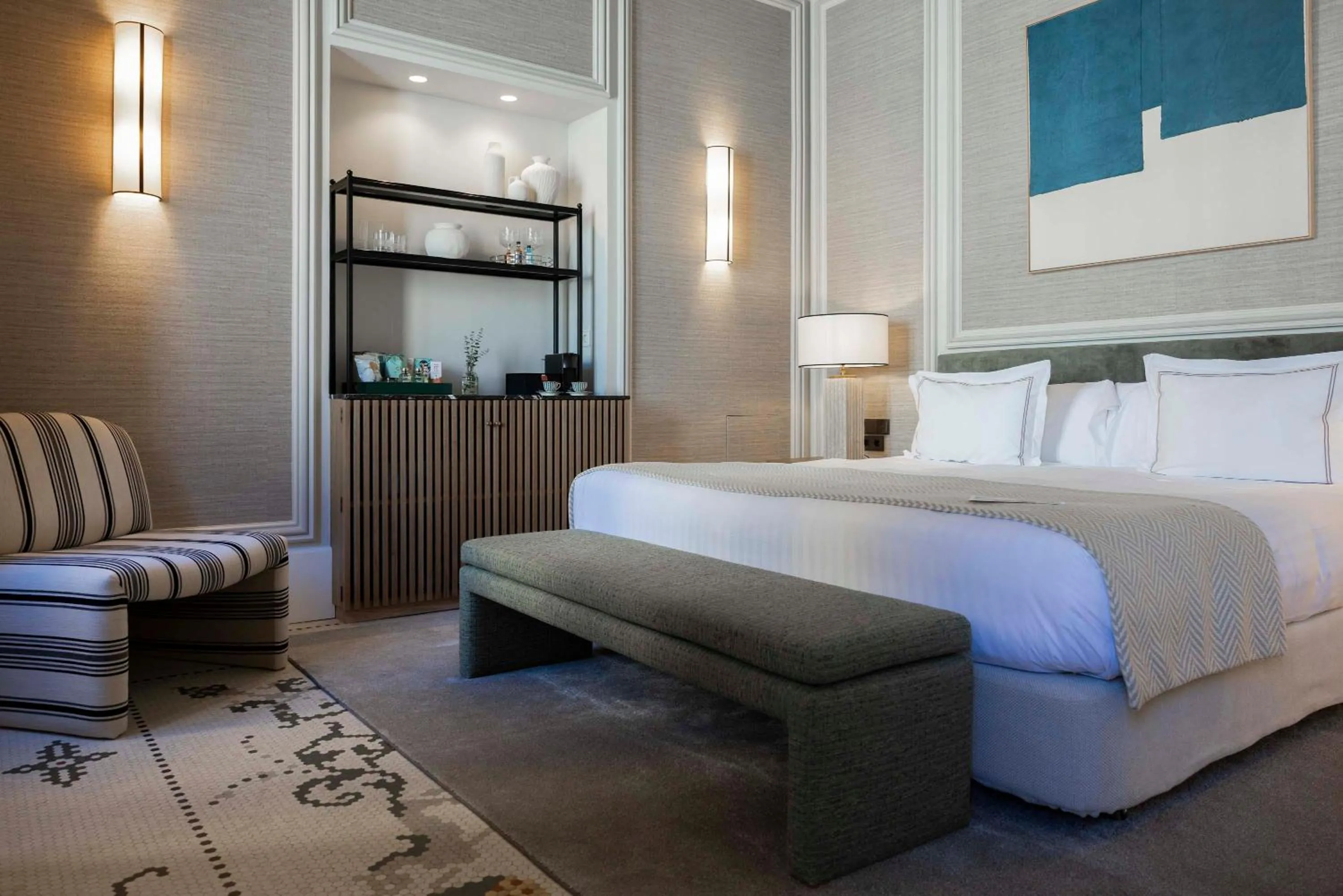 Superior King Room in Hospes Palacio de los Patos, a Member of Design Hotels