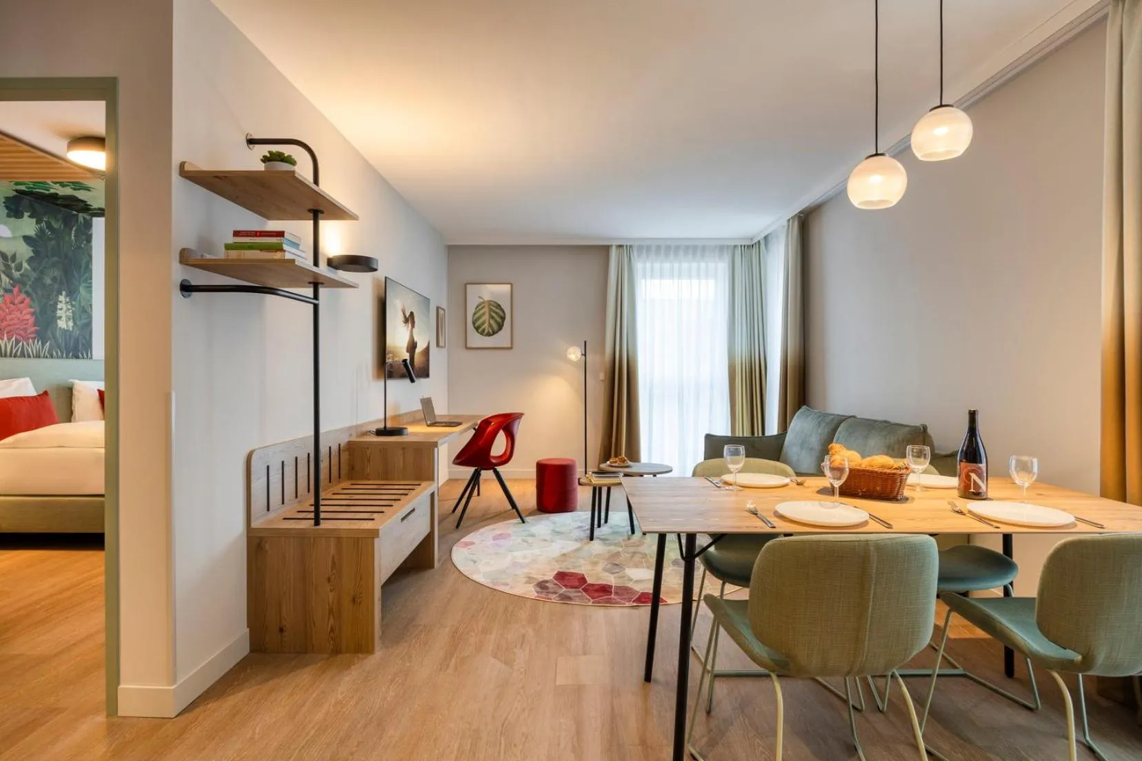 One-Bedroom Apartment in Citadines Danube Vienna
