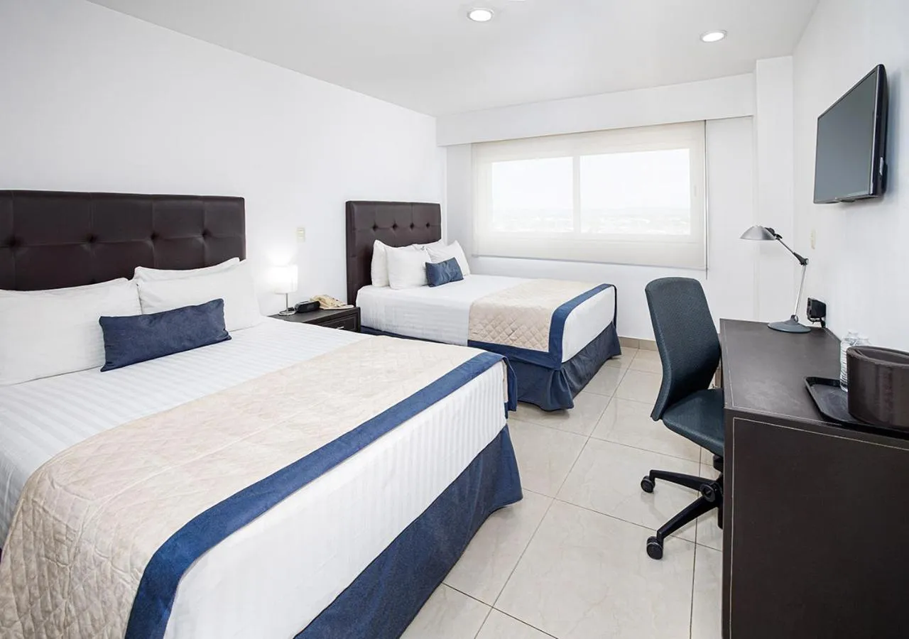 Standard Twin Room in Hotel México Plaza Celaya