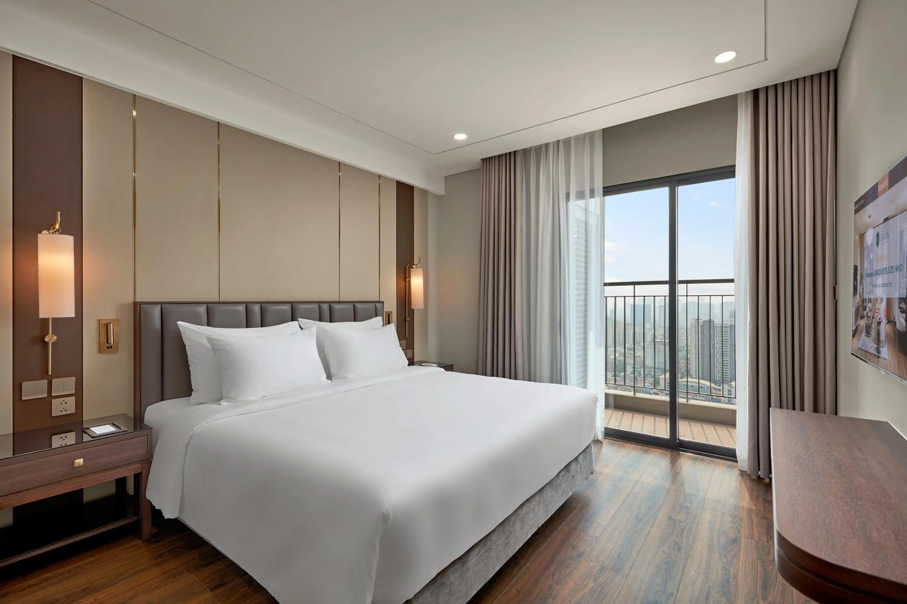 Two Bedroom Panoramic Suite in Grand K Hotel Suites Hanoi