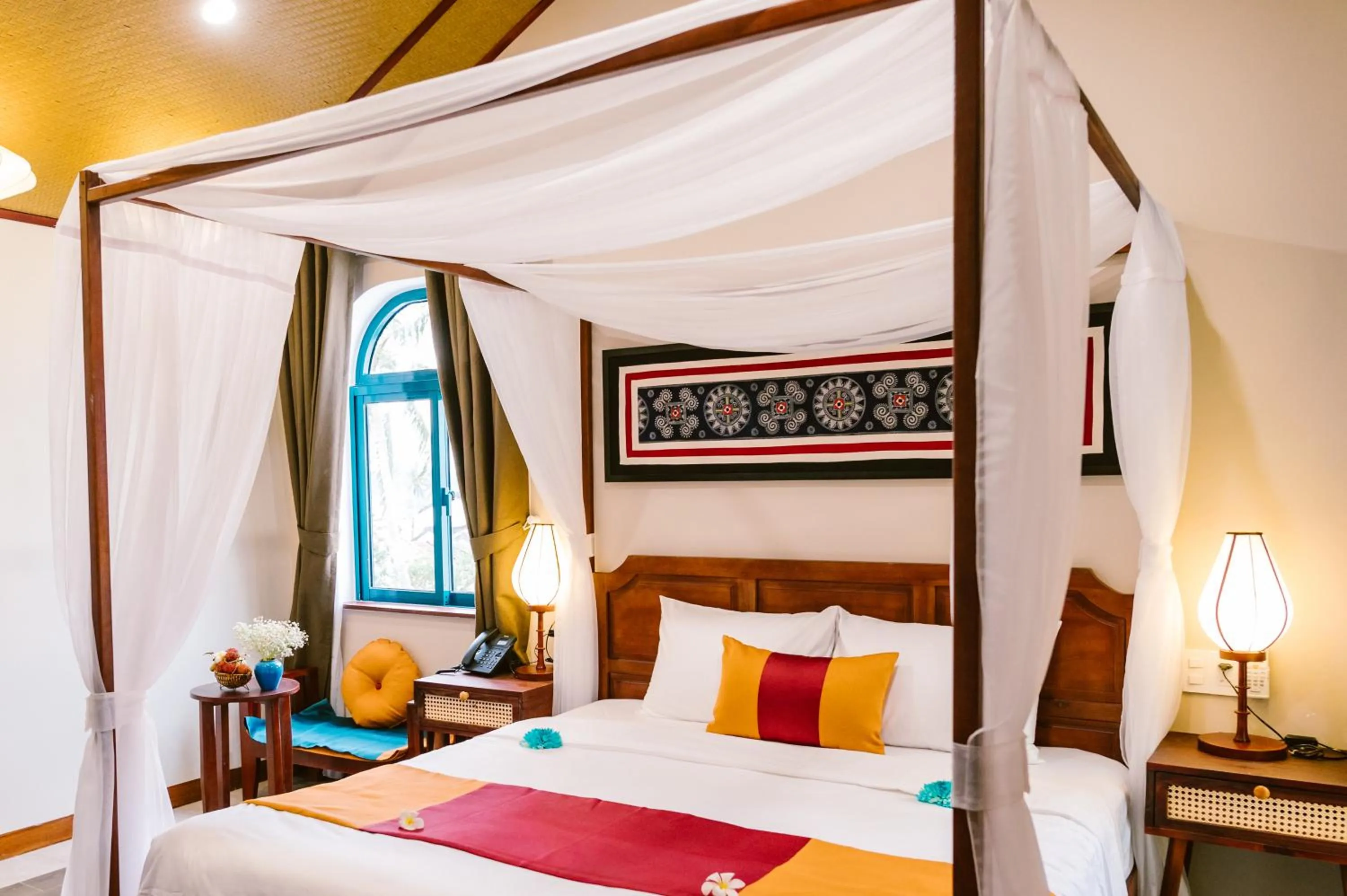 Studio with Balcony in De'Colore Villa Hoi An