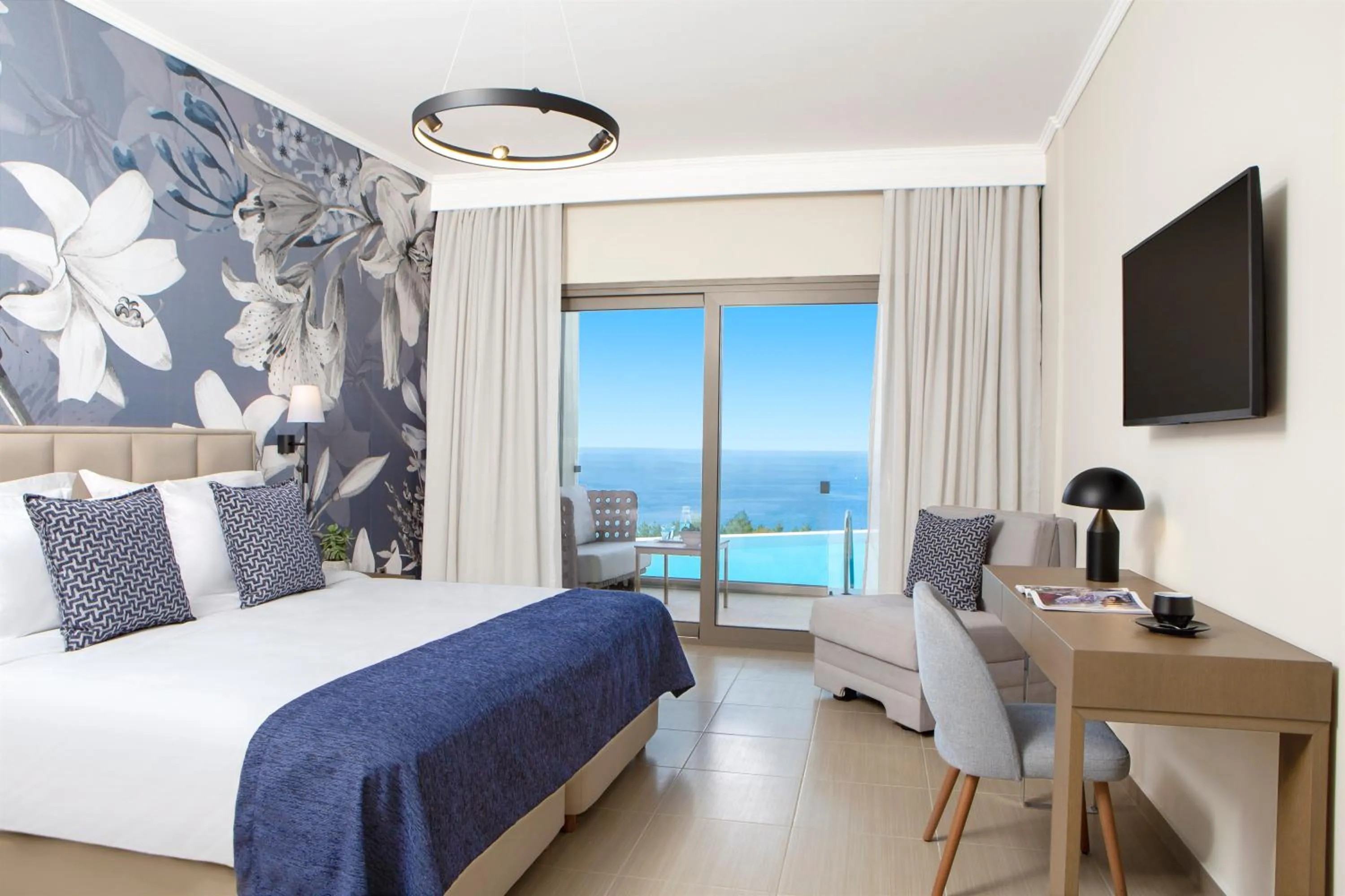 DELUXE DOUBLE ROOM SHARING POOL in Ajul Luxury Hotel & Spa Resort, a Registry Collection Hotel