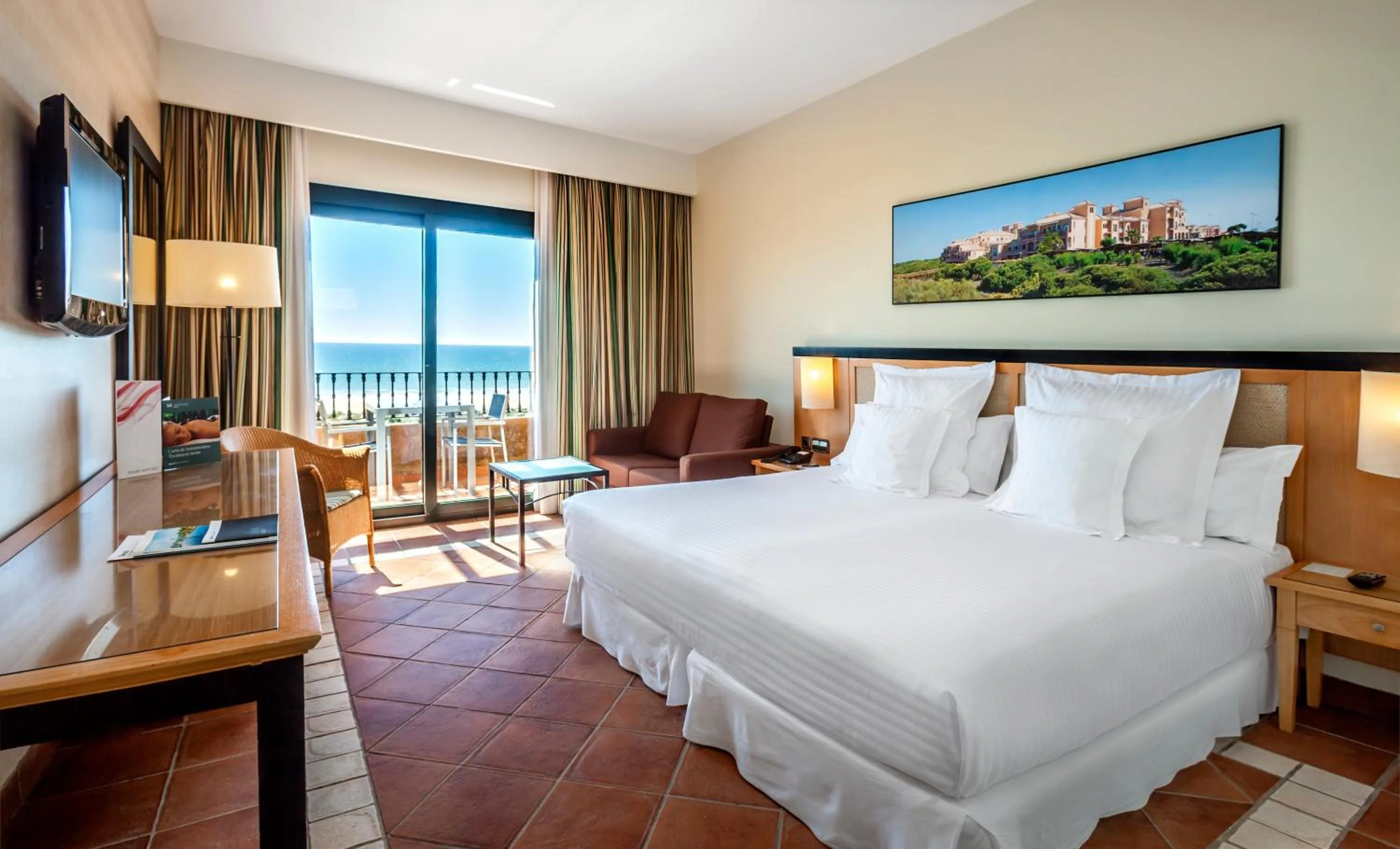 Superior Twin Room with Sea View (2 Adults + 1 Child) in Barceló Punta Umbría Mar