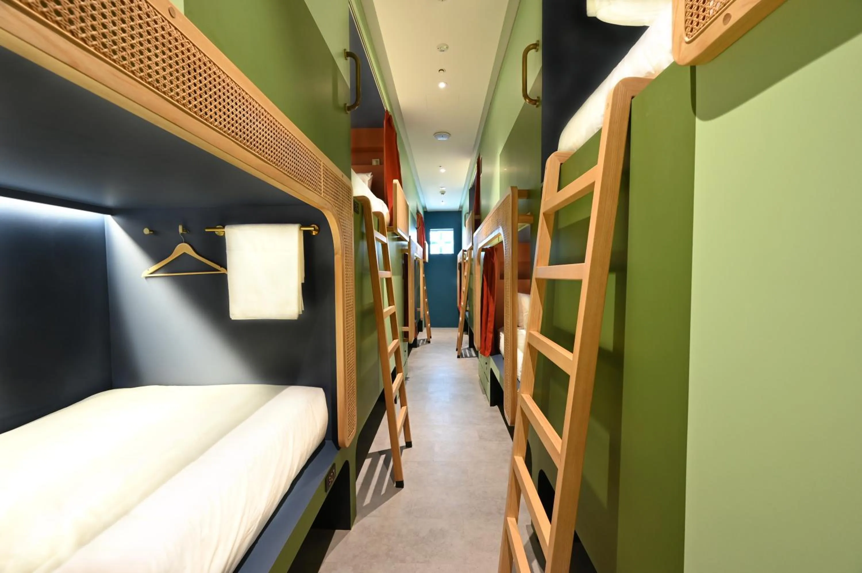 Bunk Bed in Mixed Dormitory Room in Dream Chaser Boutique Capsule Hotel