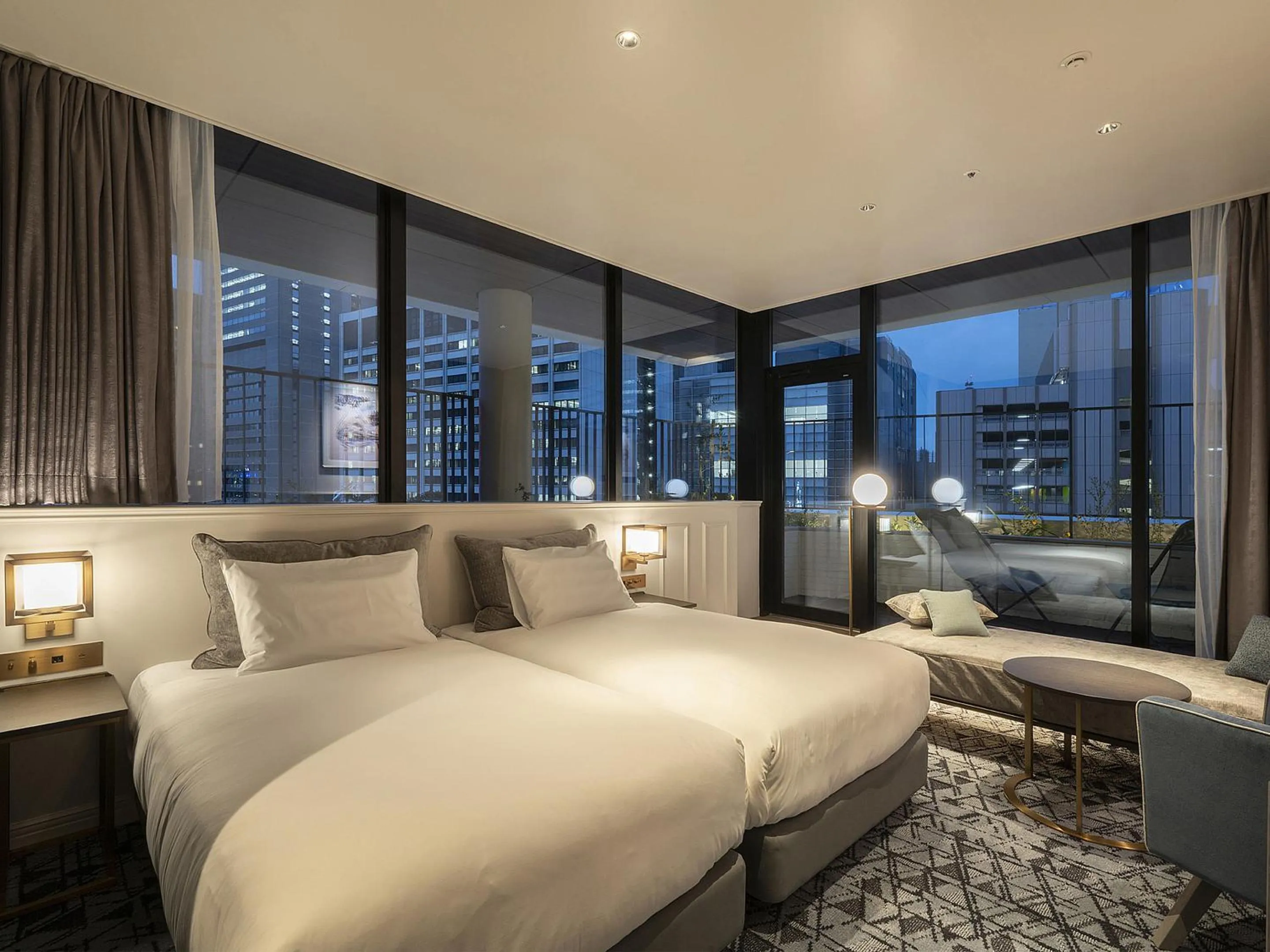 Deluxe Twin Room with Terrace(For 3 Person) - Non-Smoking in GINZA HOTEL by GRANBELL