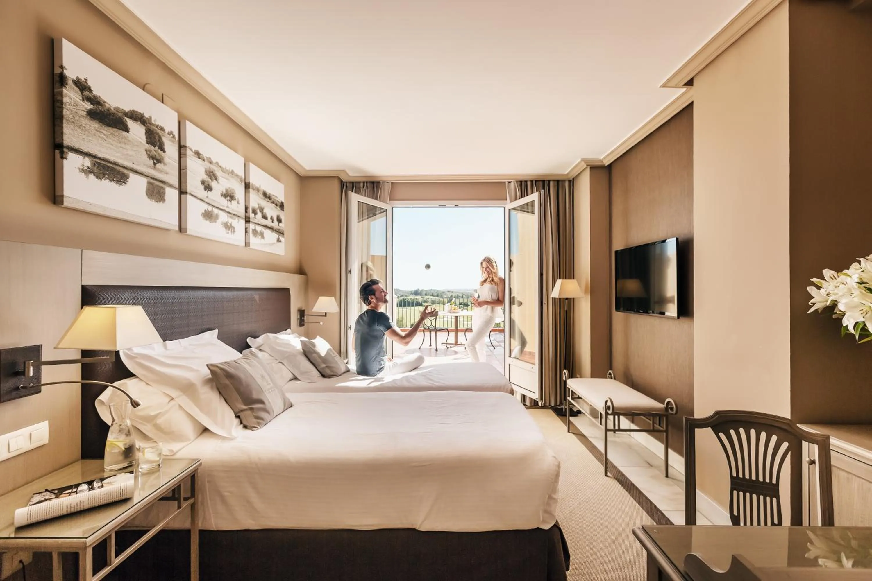 Double Room Golf view in Barceló Montecastillo Golf