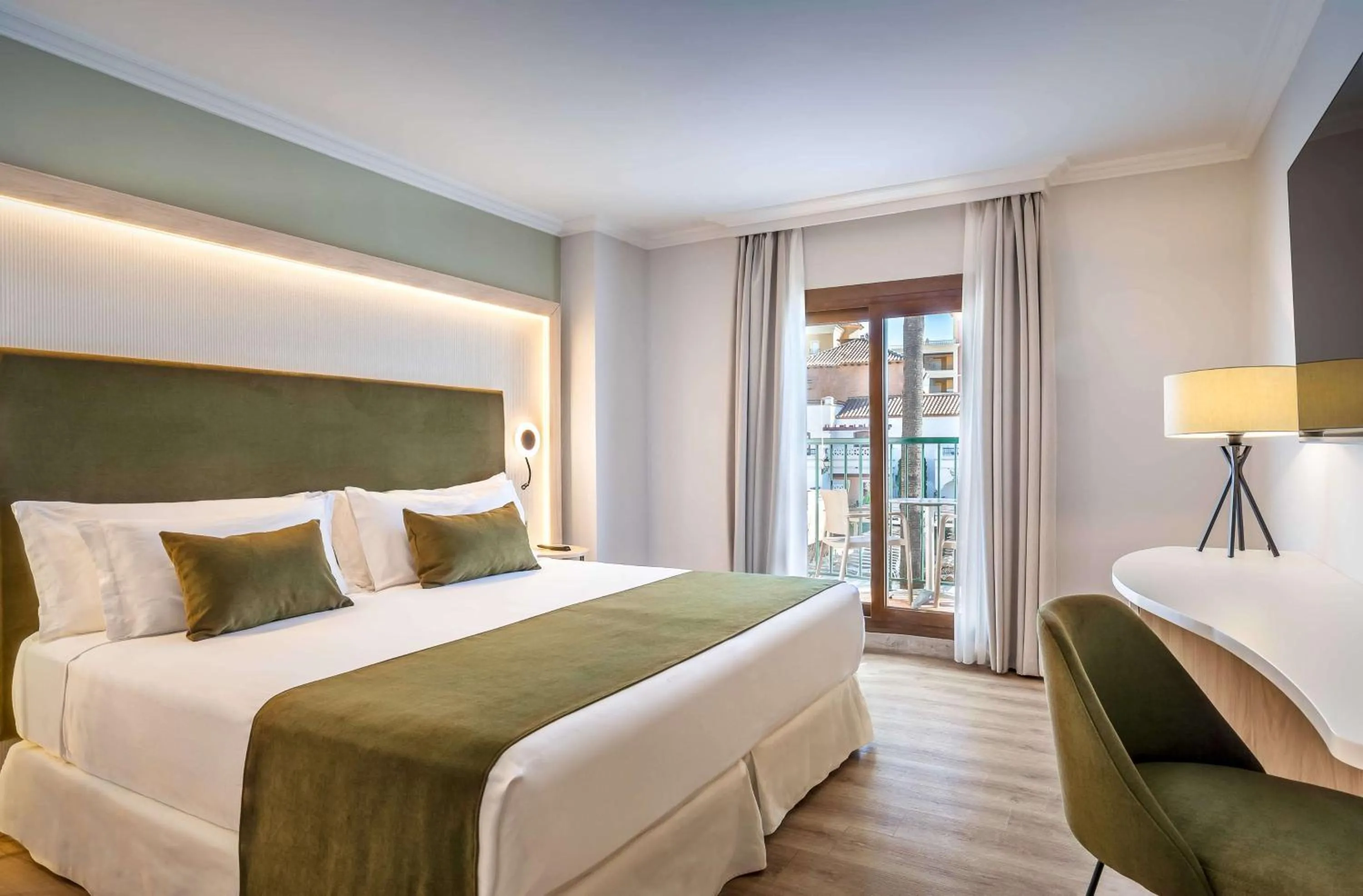 Double Room with Terrace Pool View and Sofa Bed (2 Adults + 1 Child) in Barceló Isla Canela