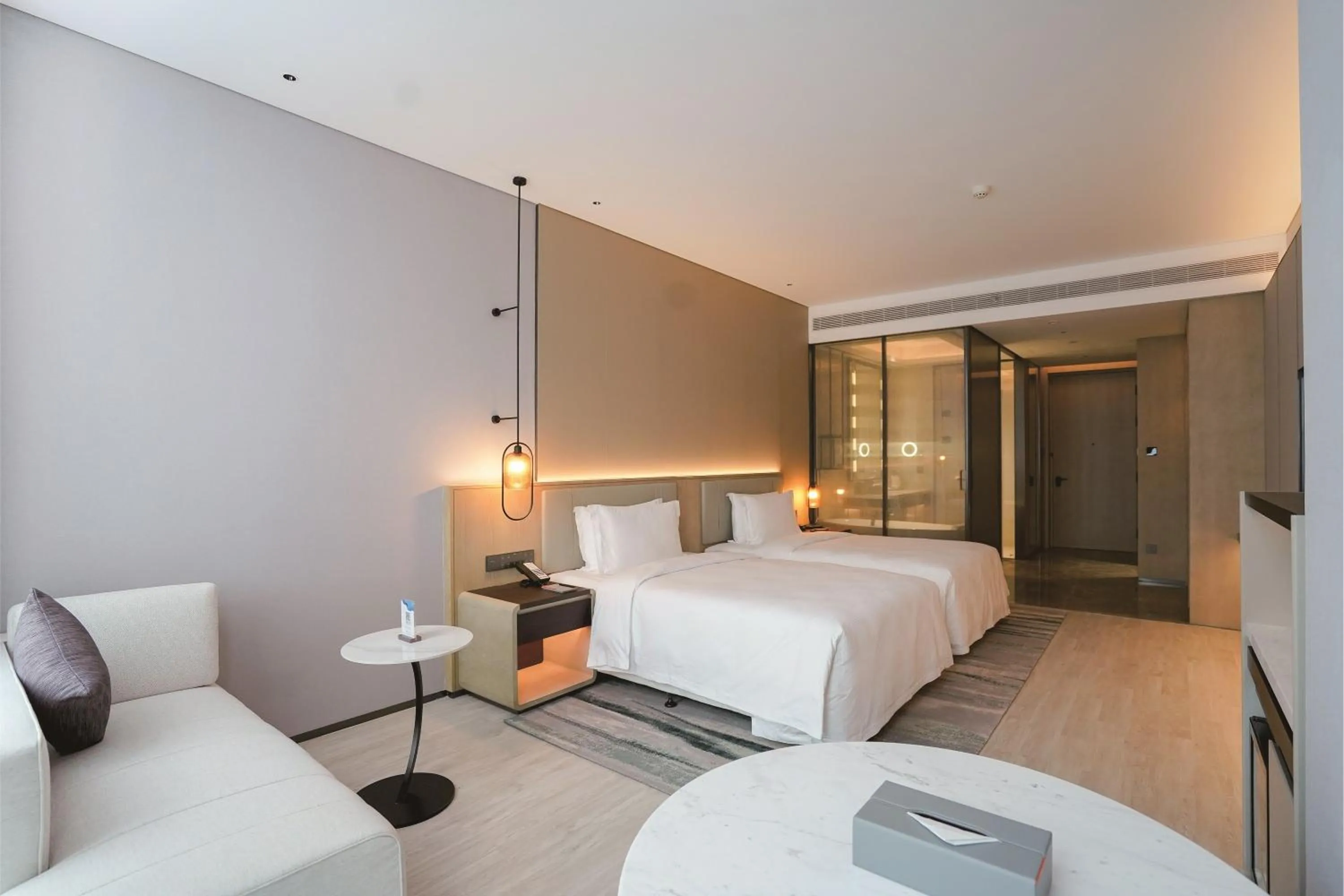 Deluxe Twin Room, Nonsmoking in Wyndham Handan Congtai