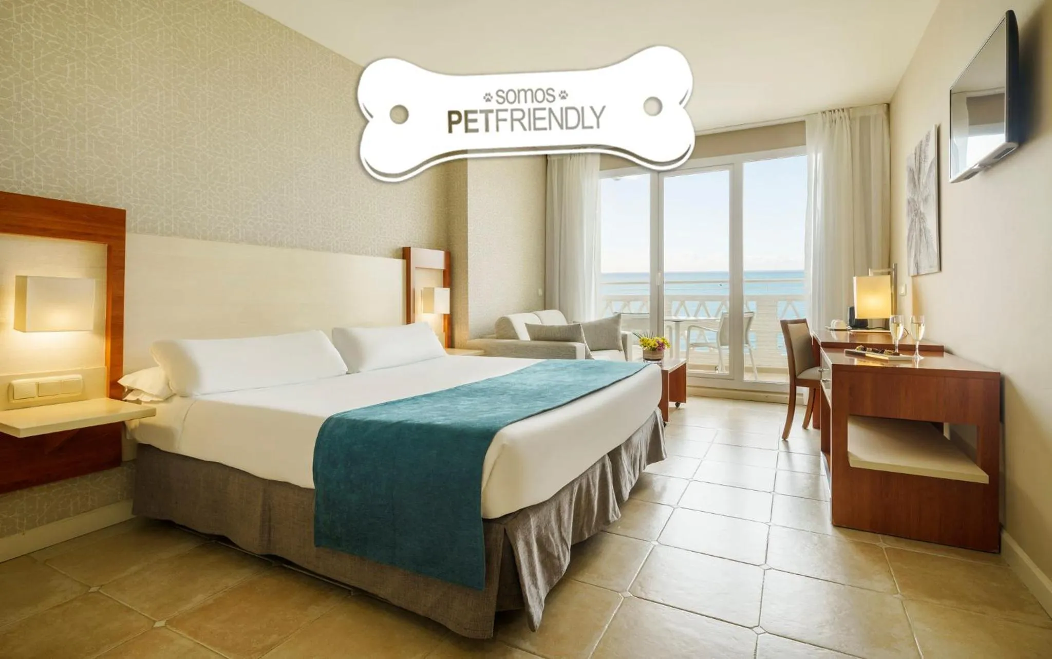 Room with Sea View Pet Friendly in Ilunion Fuengirola