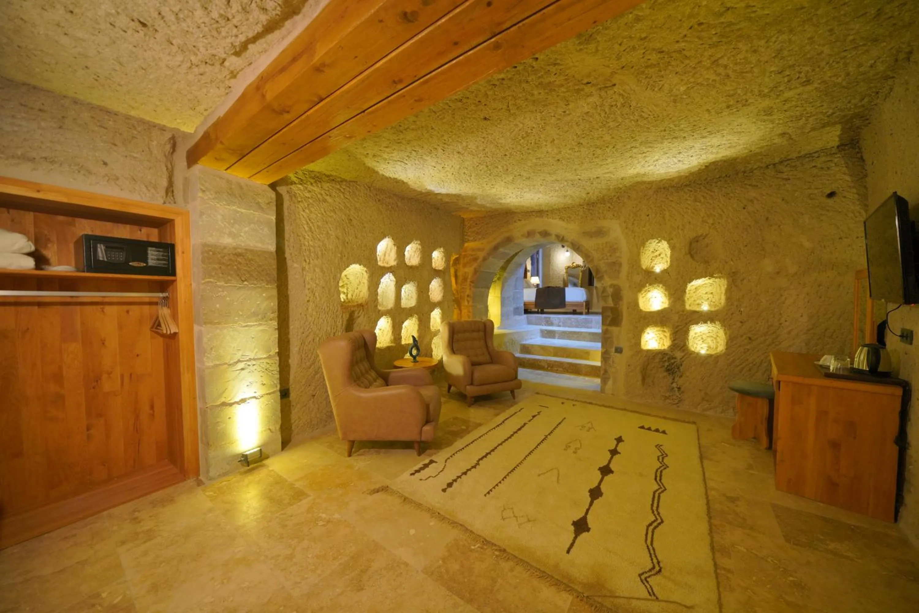 Private Pigeon Cave Room - single occupancy in Cappadocia Secret Hill Cave Suites
