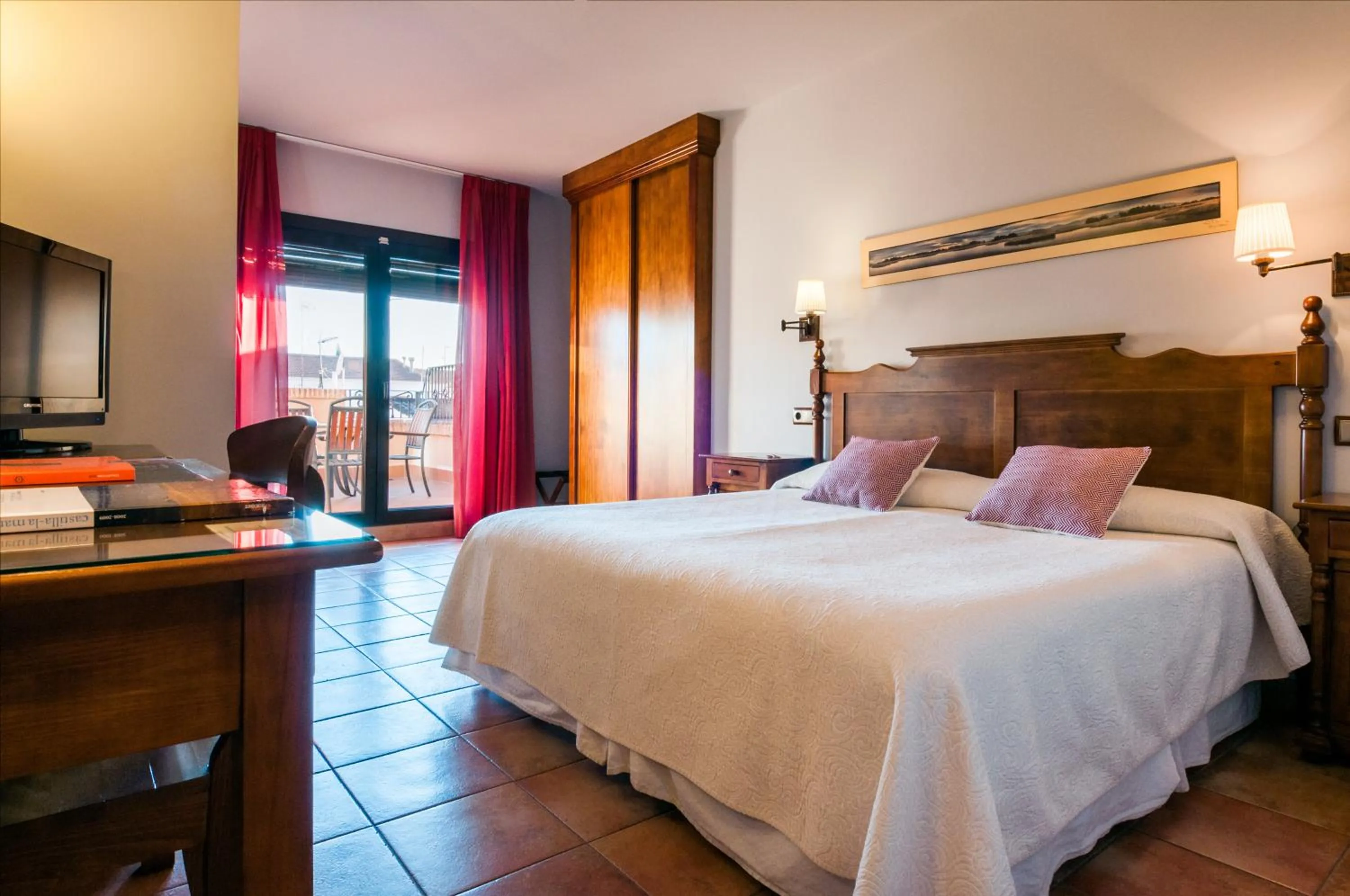 Double Room with Terrace - single occupancy in Hotel Doña Manuela