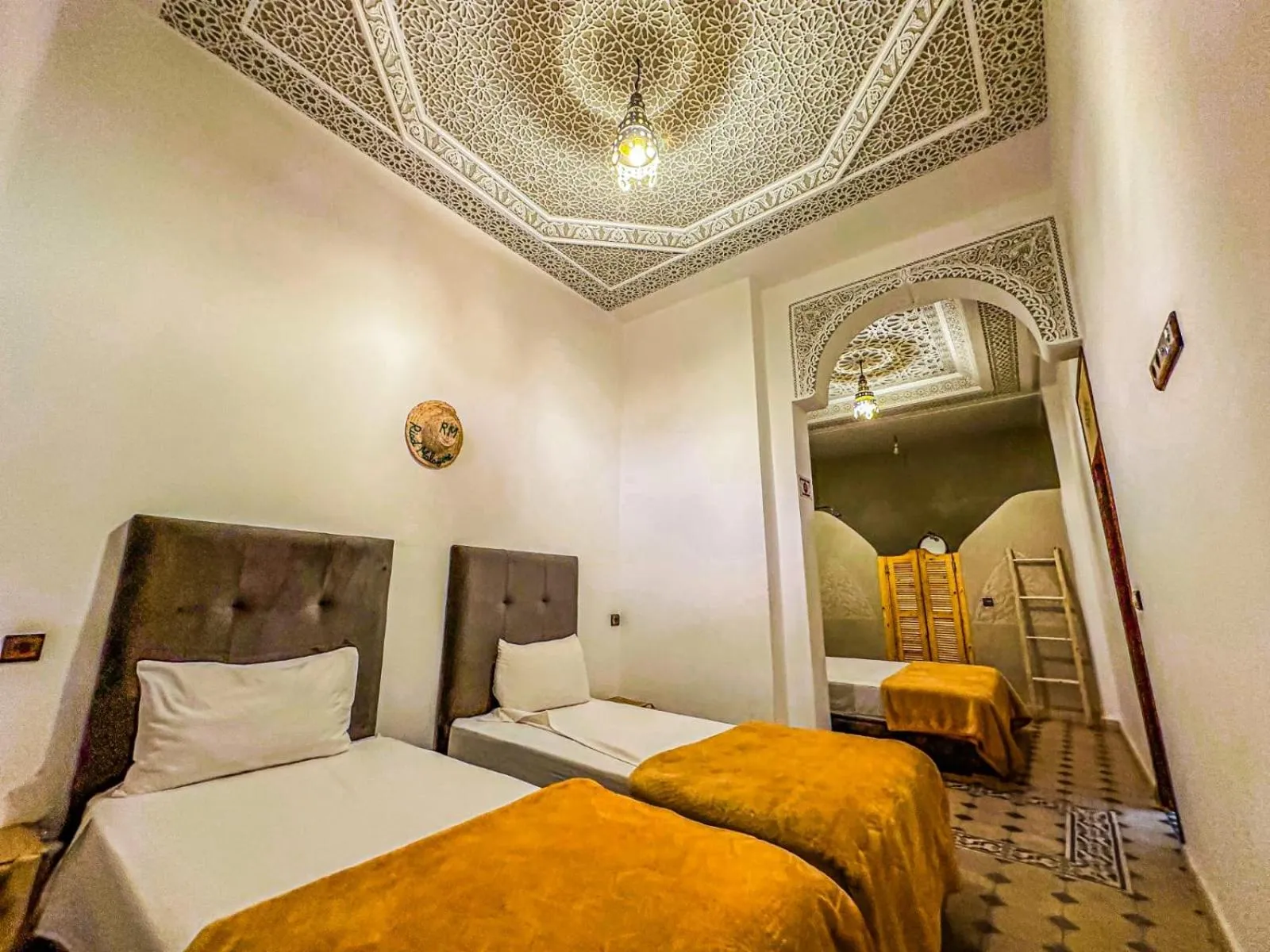 Deluxe Double Room (2 Adults + 1 Child) in Riad Malayine