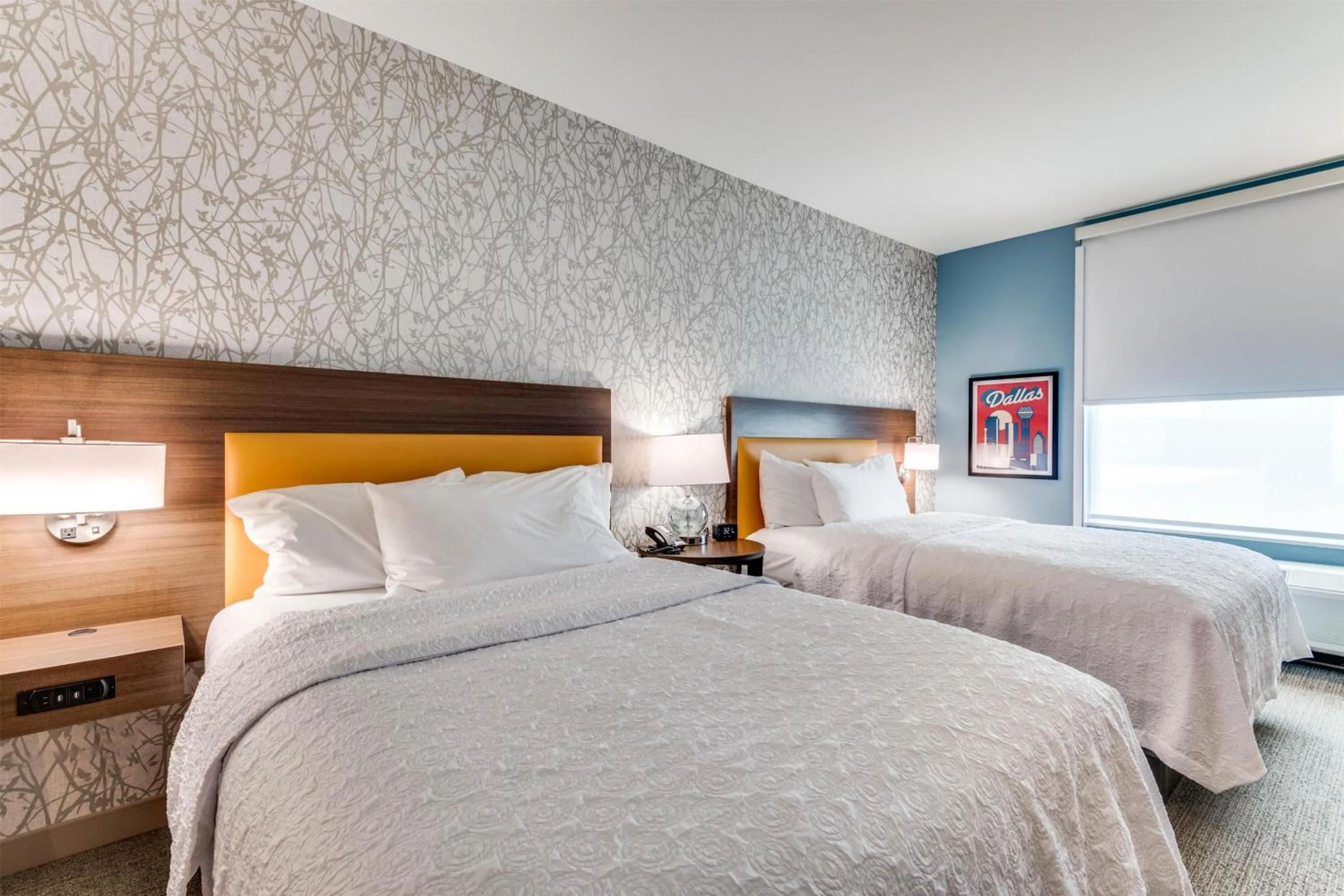 Studio Suite with Two Queen Beds - Hearing Access in Home2 Suites By Hilton Dallas Medical District Lovefield, Tx