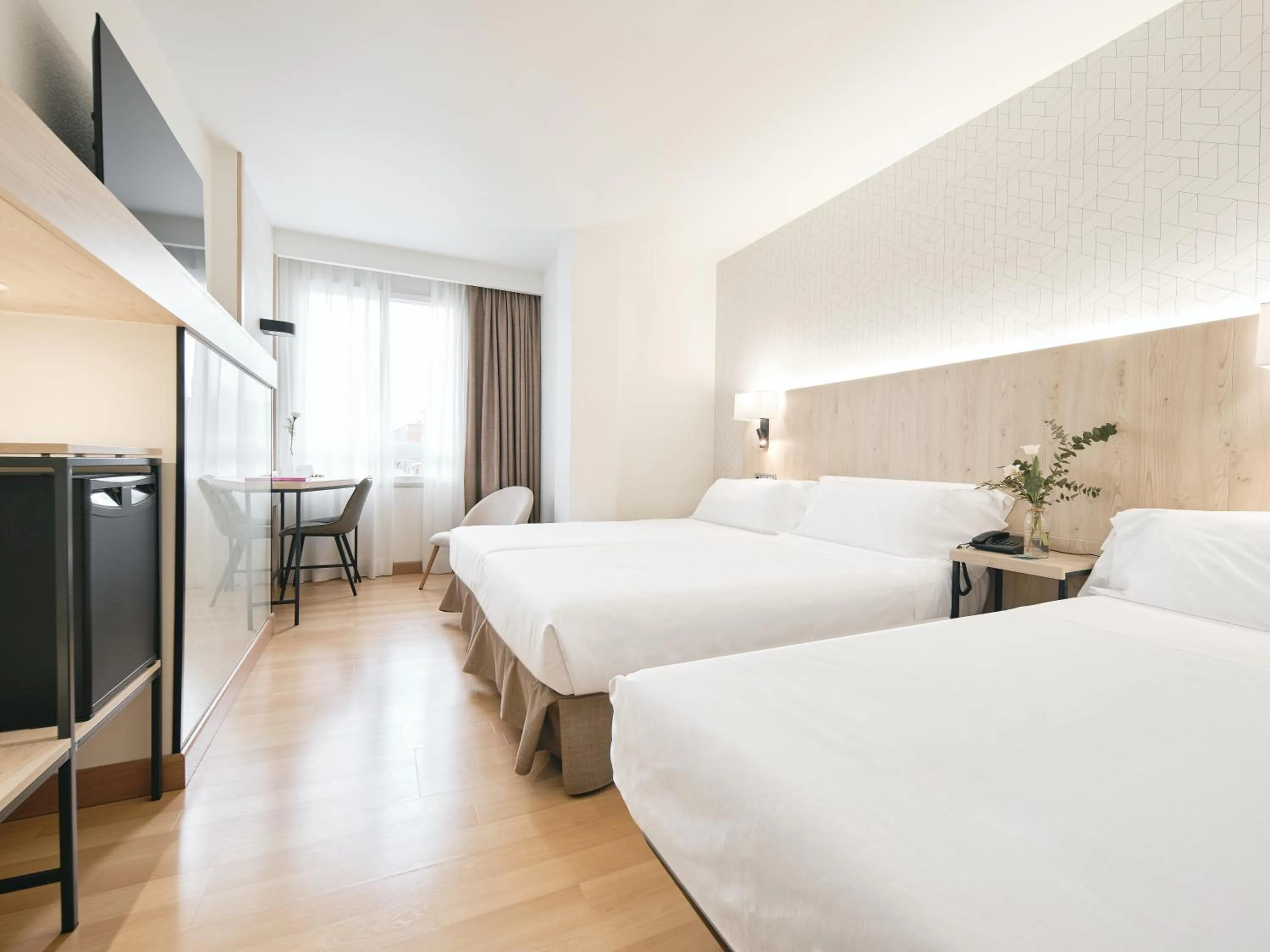 Double Room with Extra Bed (3 Adults) in Hotel Albret