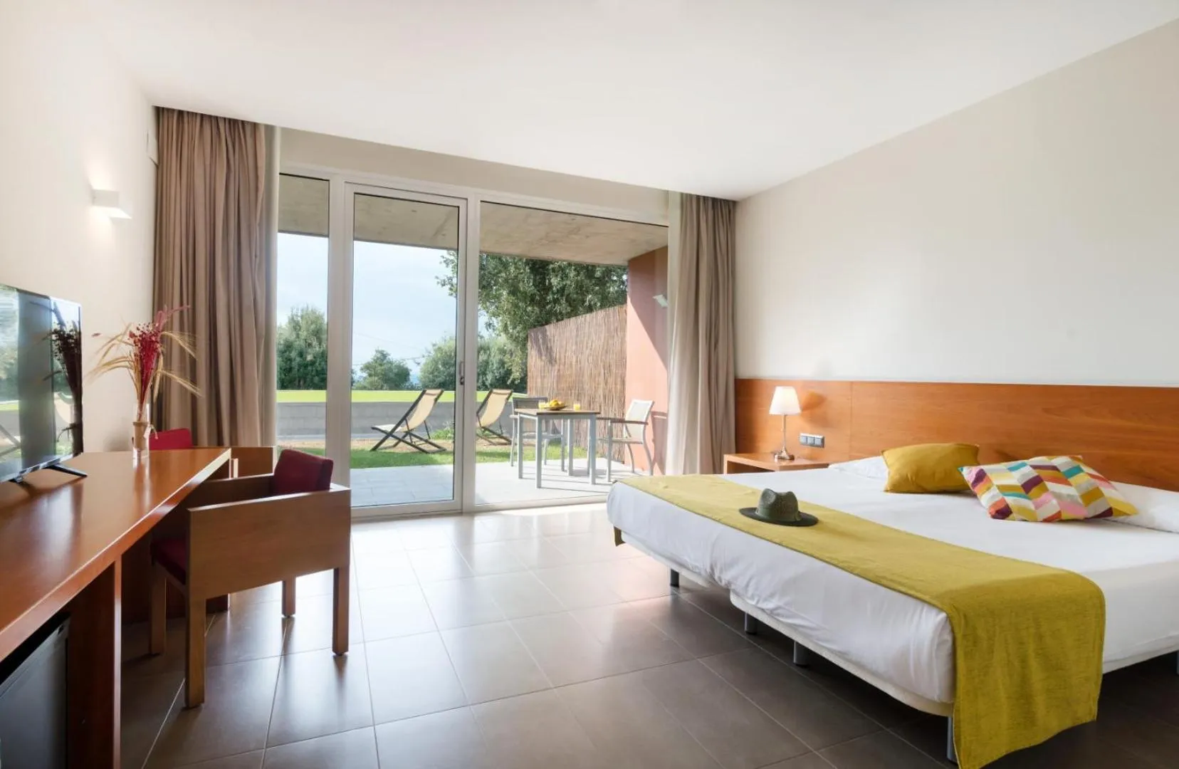 Double Room with Terrace in Mas Ses Vinyes - Adults Only