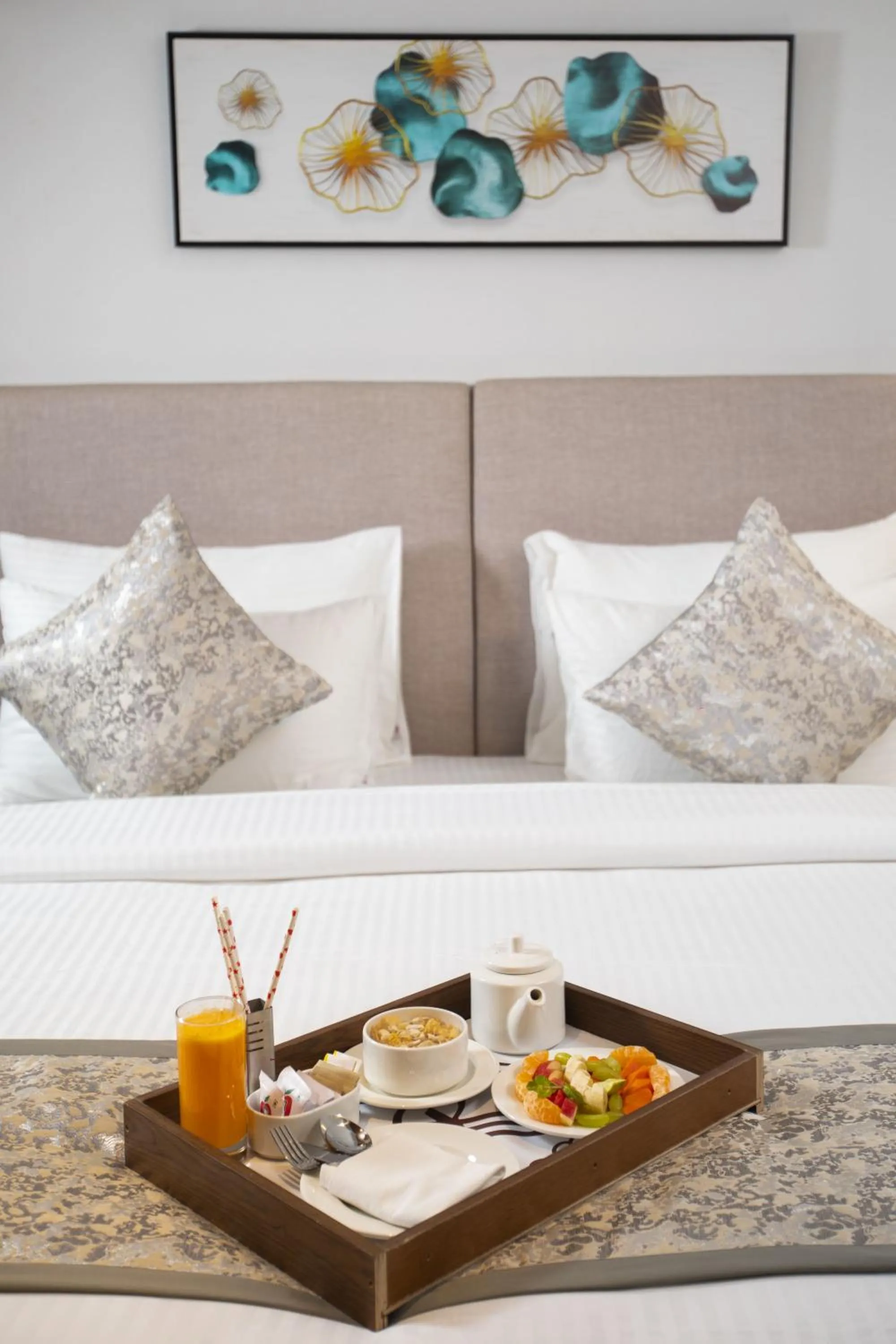 Family Room with Balcony (15% off on 2-way Airport Transfer, F&B Services, Laundry) - single occupancy in Ramee International Surat