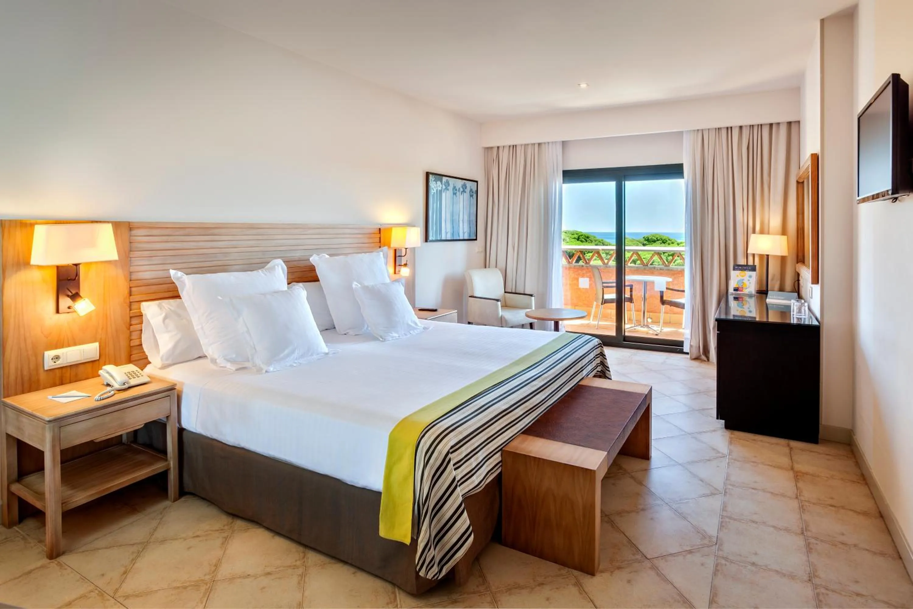Superior Double Room with View (2 Adults + 1 Child) in Barceló Punta Umbría Beach Resort