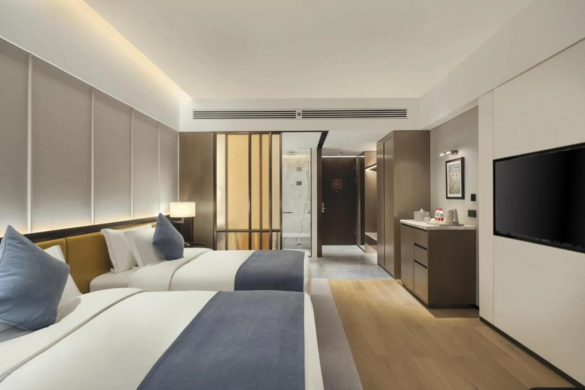 Executive Double Room with Two Double Beds - Non-Smoking in Wyndham Xiong'an