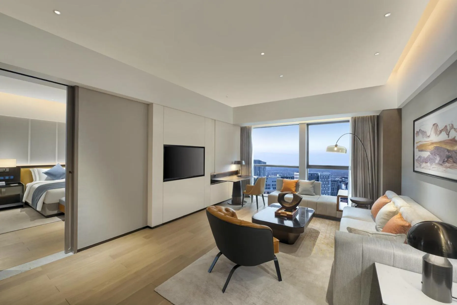 Deluxe King Suite - Non-Smoking in Wyndham Xiong'an