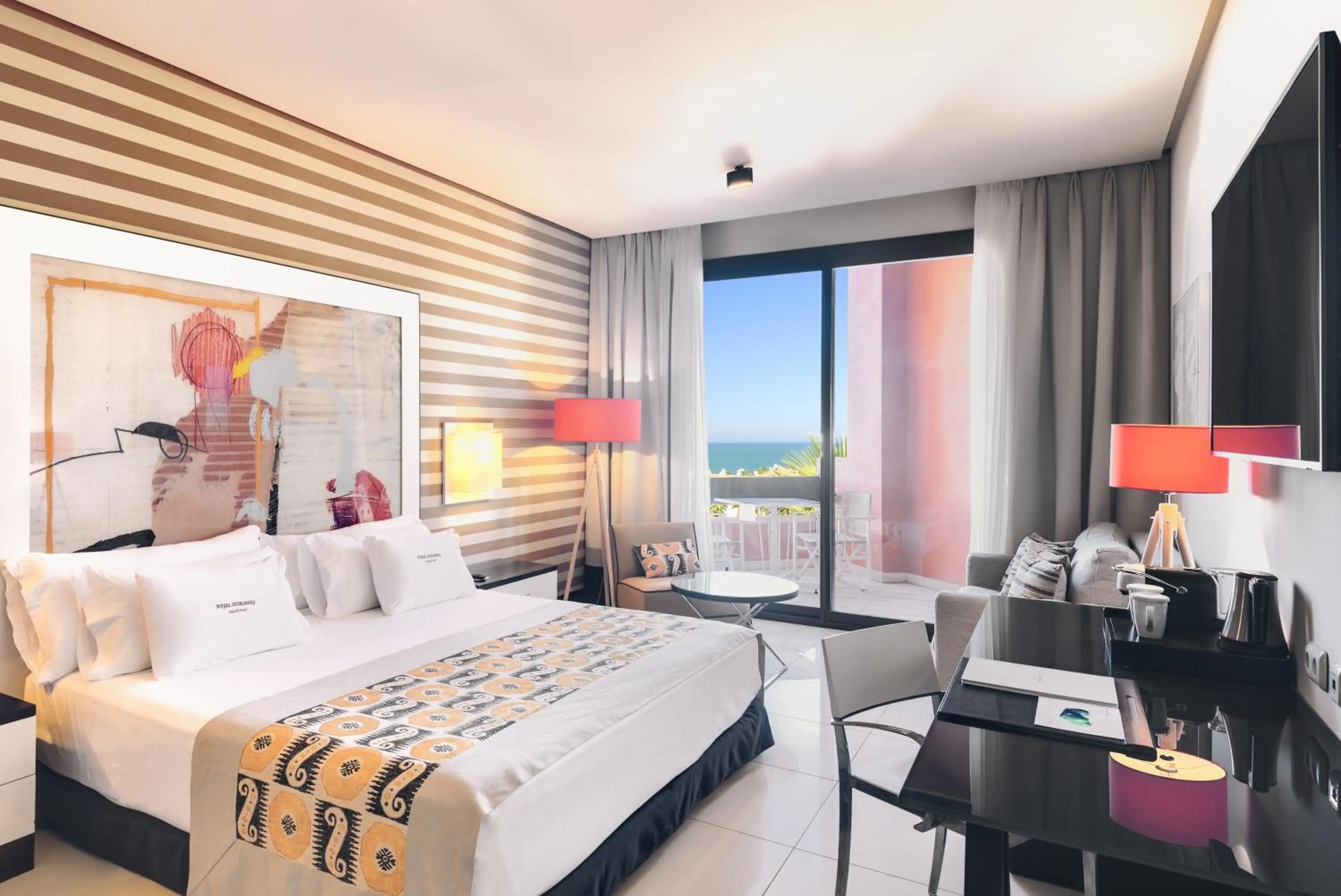 Deluxe Double Room with Side Sea View in Royal Hideaway Sancti Petri