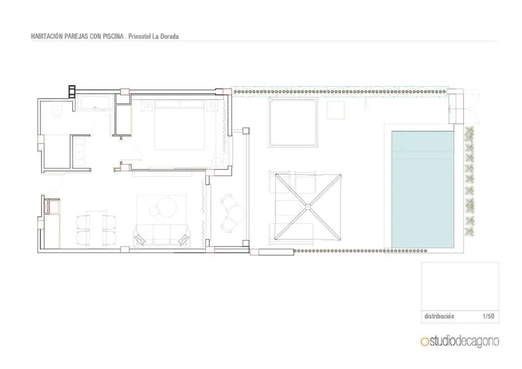 One Bedroom Suite with Private Pool - single occupancy in Prinsotel La Dorada & Spa