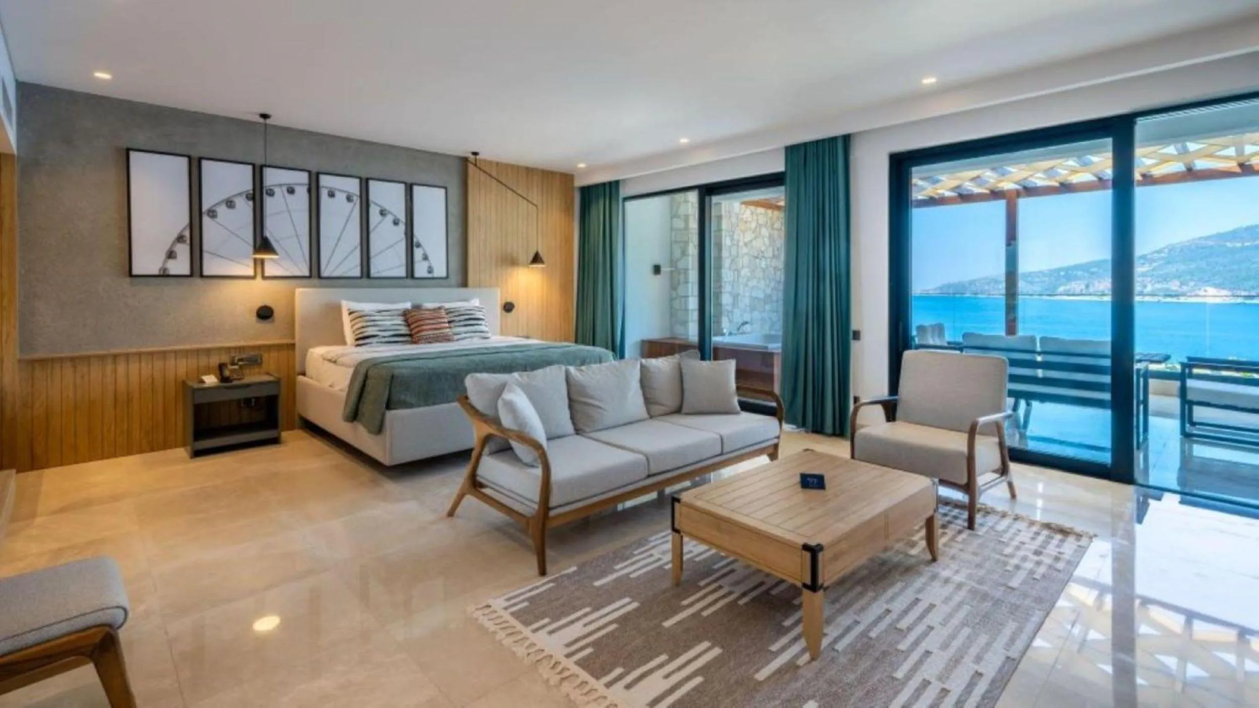 Deluxe Double Room with Sea View - single occupancy in Lures Hotel