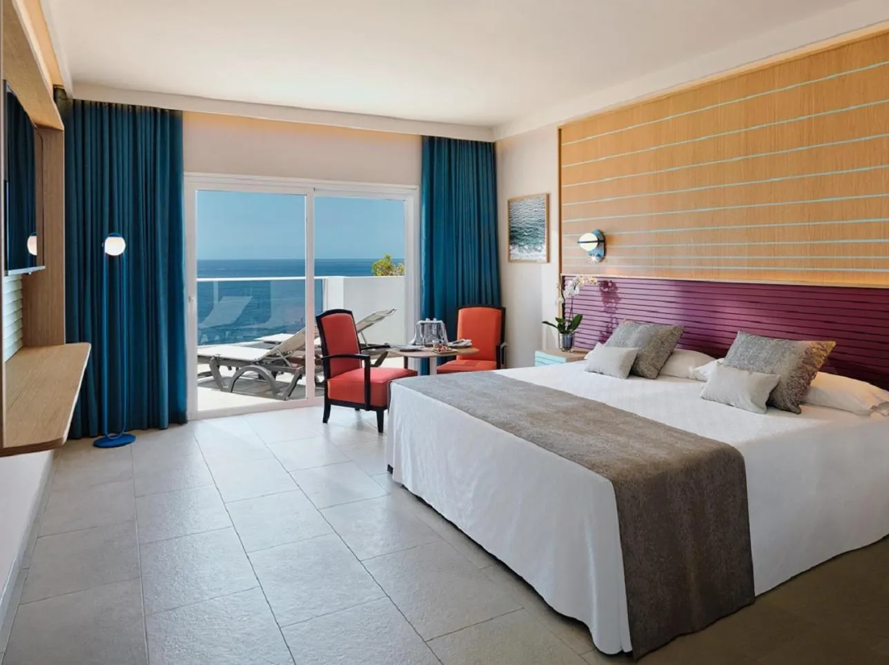 Double or Twin Room with Sea View in Adrián Hoteles Roca Nivaria