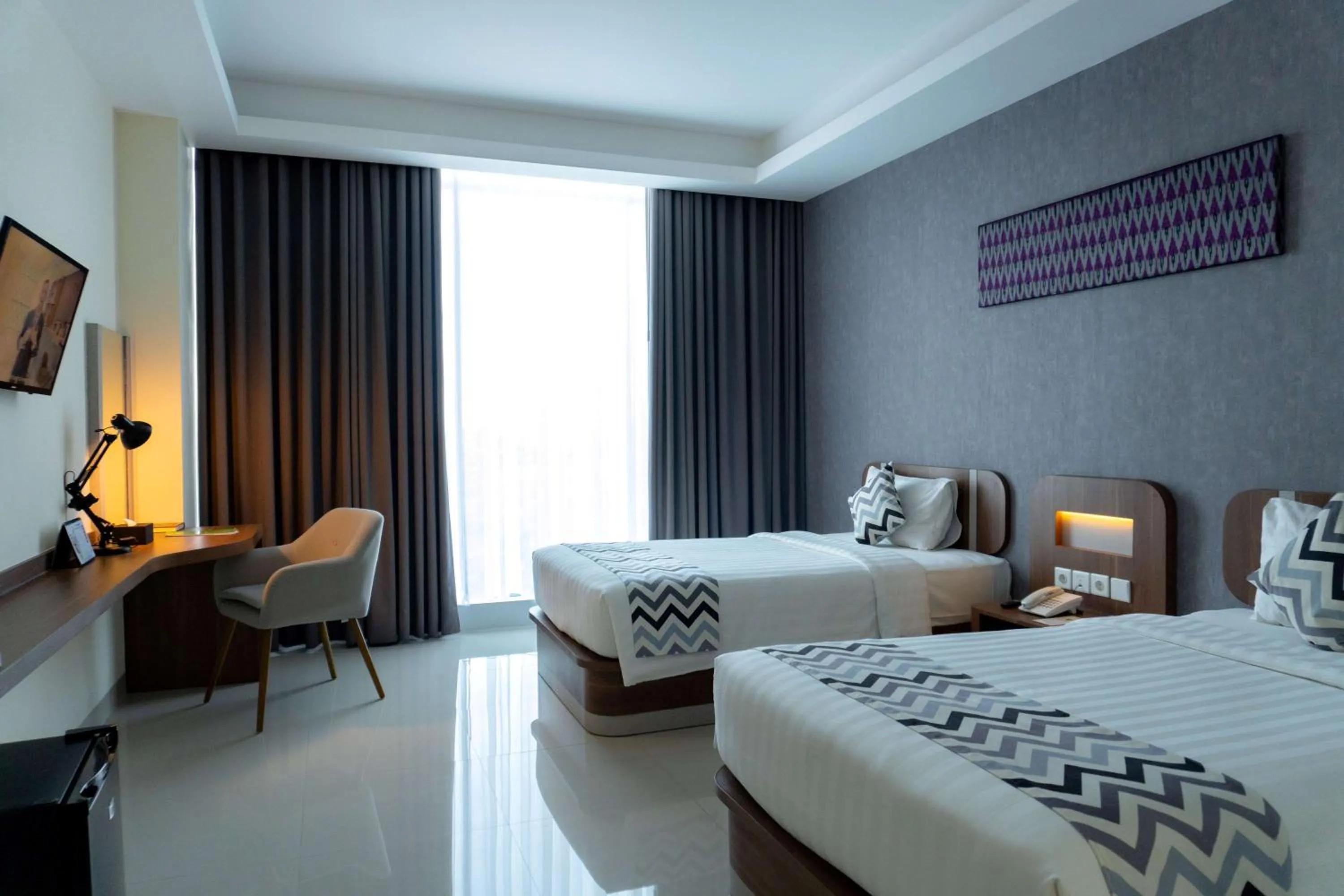 Deluxe Twin Room in UNHAS HOTEL & CONVENTION